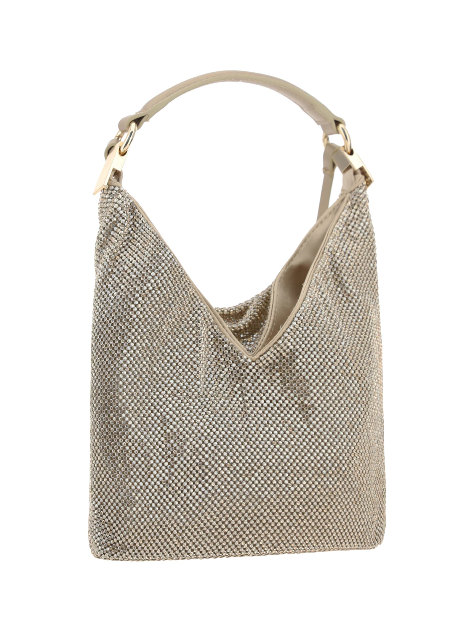 Shop Benedetta Bruzziches Bella Ciao Handbag In Powder