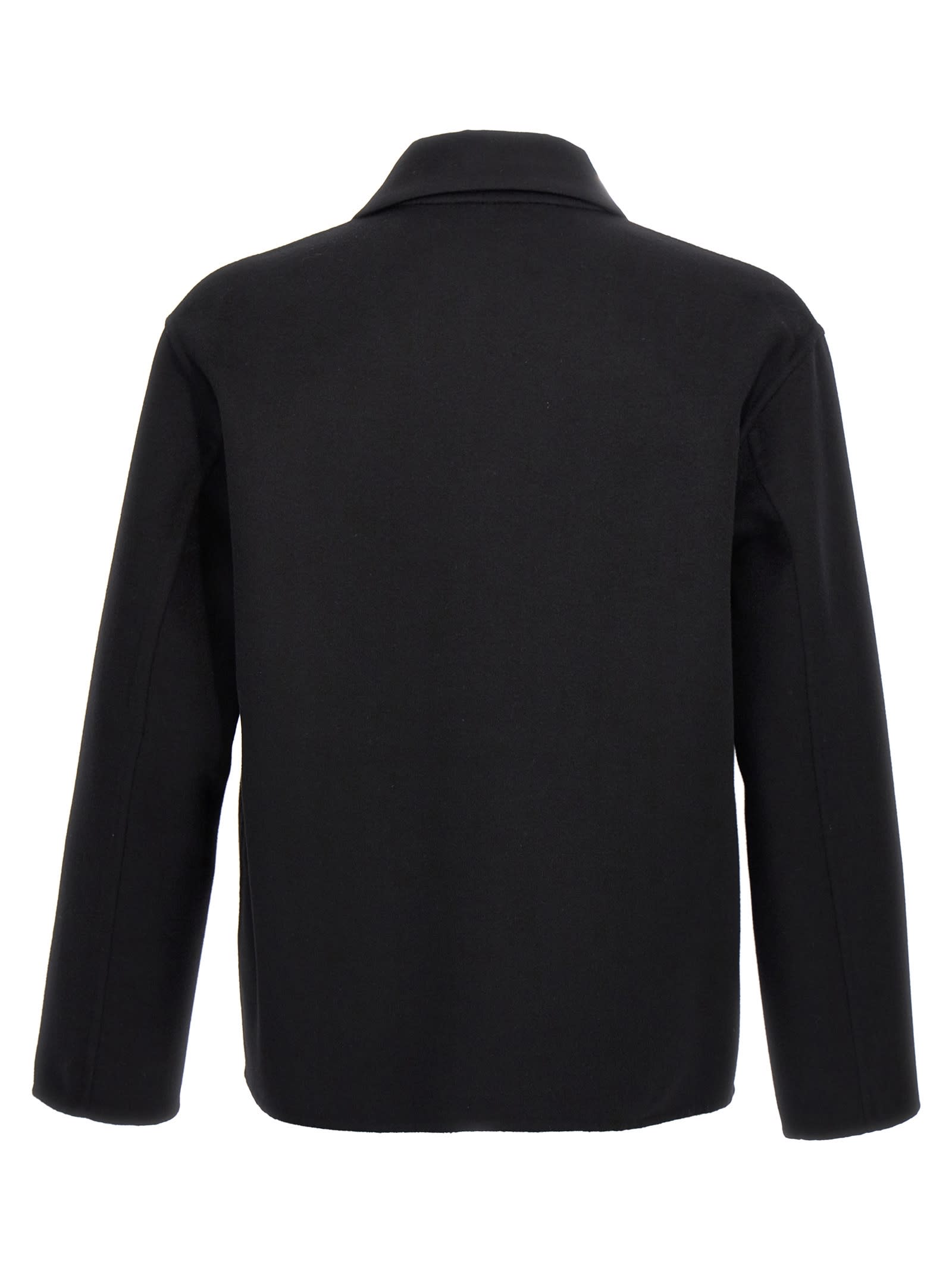 Shop Loewe Workwear Jacket In Black