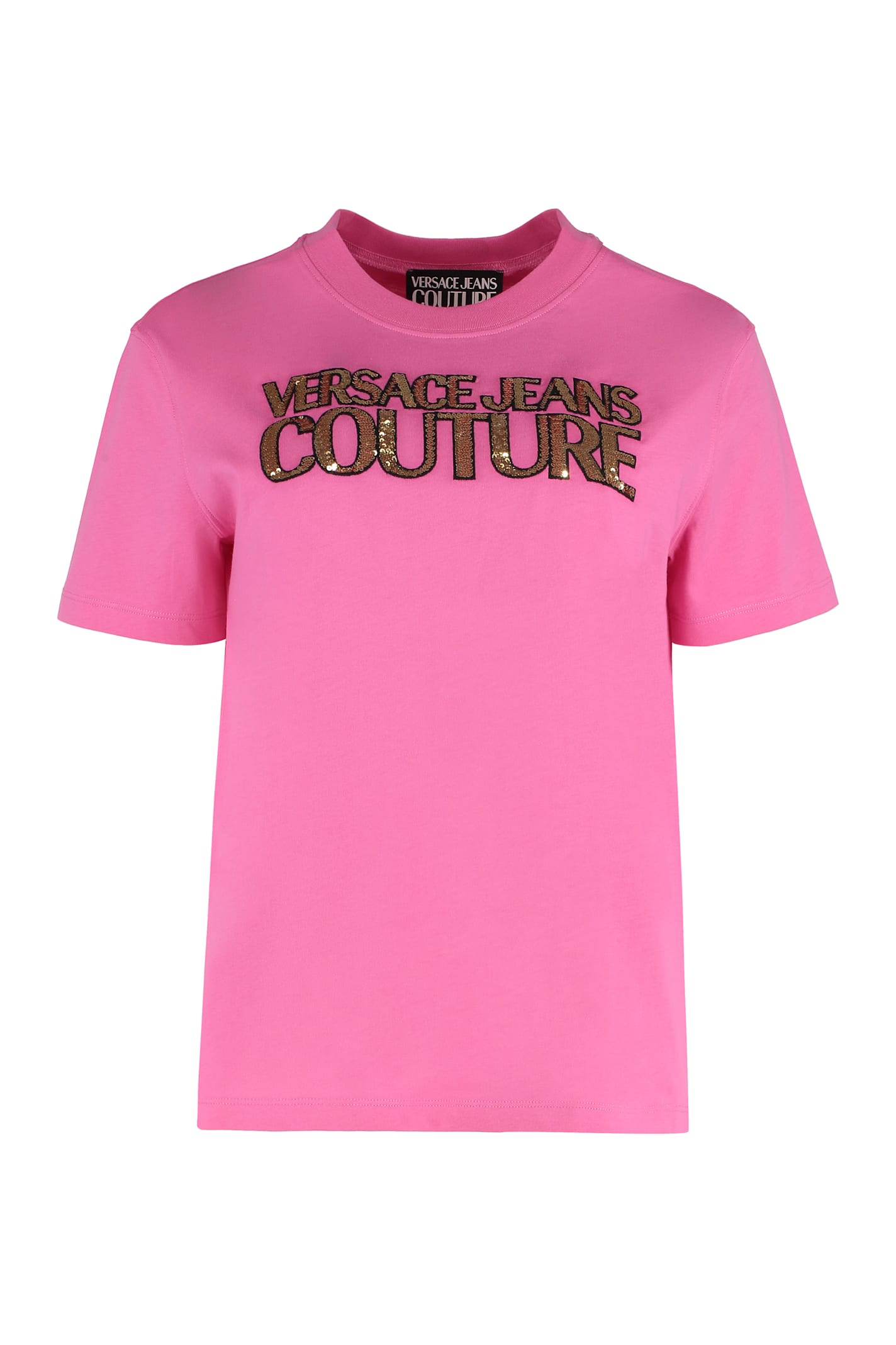 Versace Jeans Couture Cotton Crew-neck T-shirt