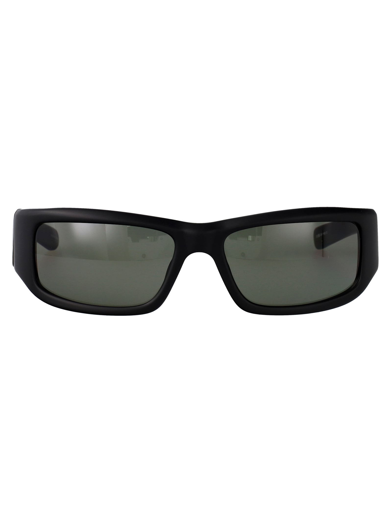 Jacquemus Aero Sunglasses In Black