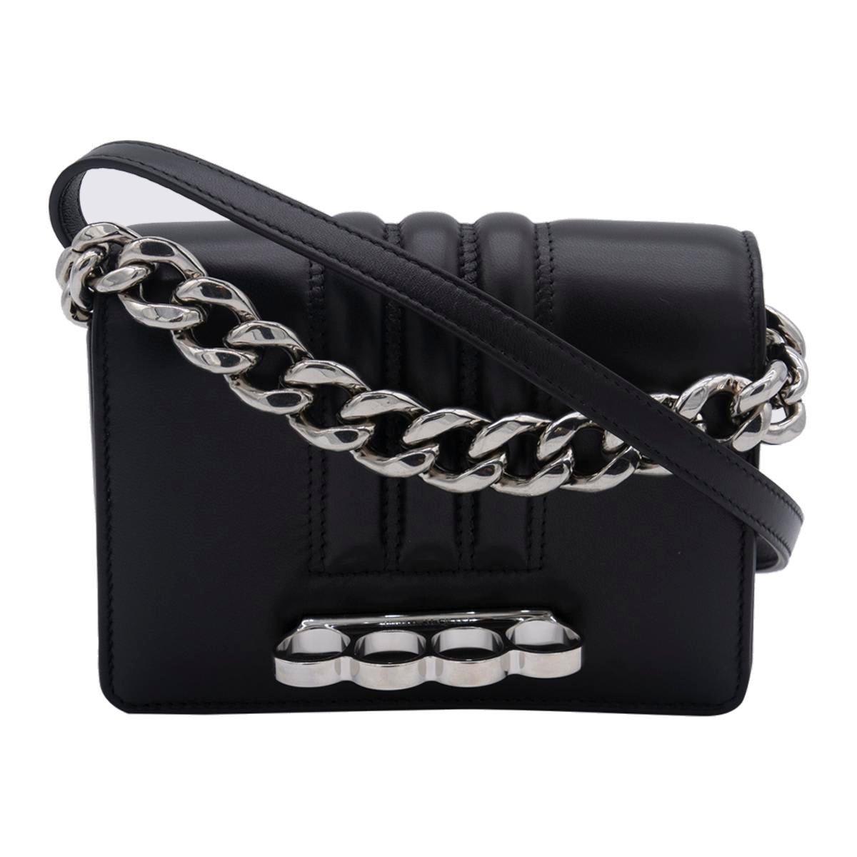 Alexander McQueen Chain-linked Foldover Top Clutch Bag