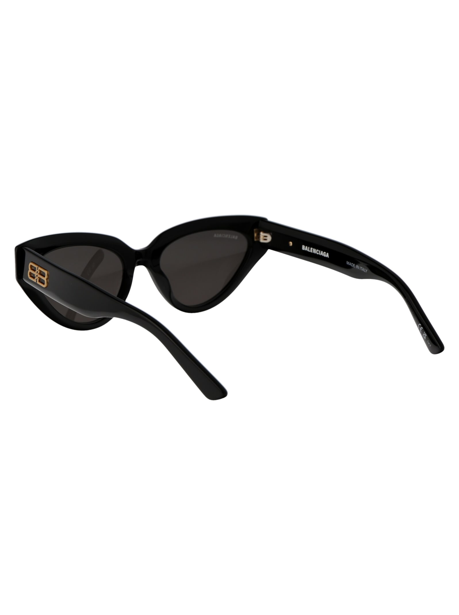 Shop Balenciaga Bb0270s Sunglasses In 001 Black Black Grey