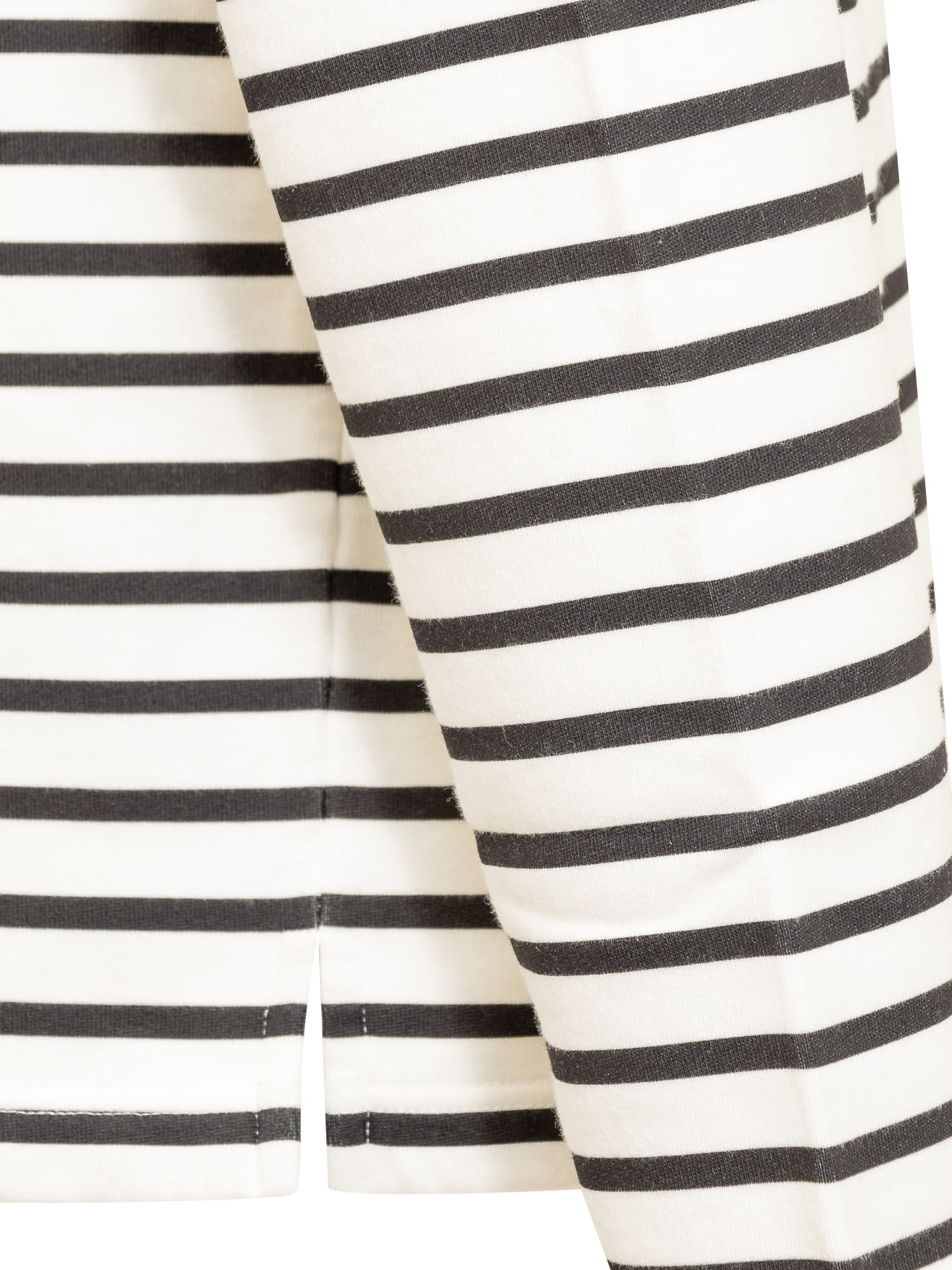 Shop Jw Anderson Long-sleeved Shirt In White/black