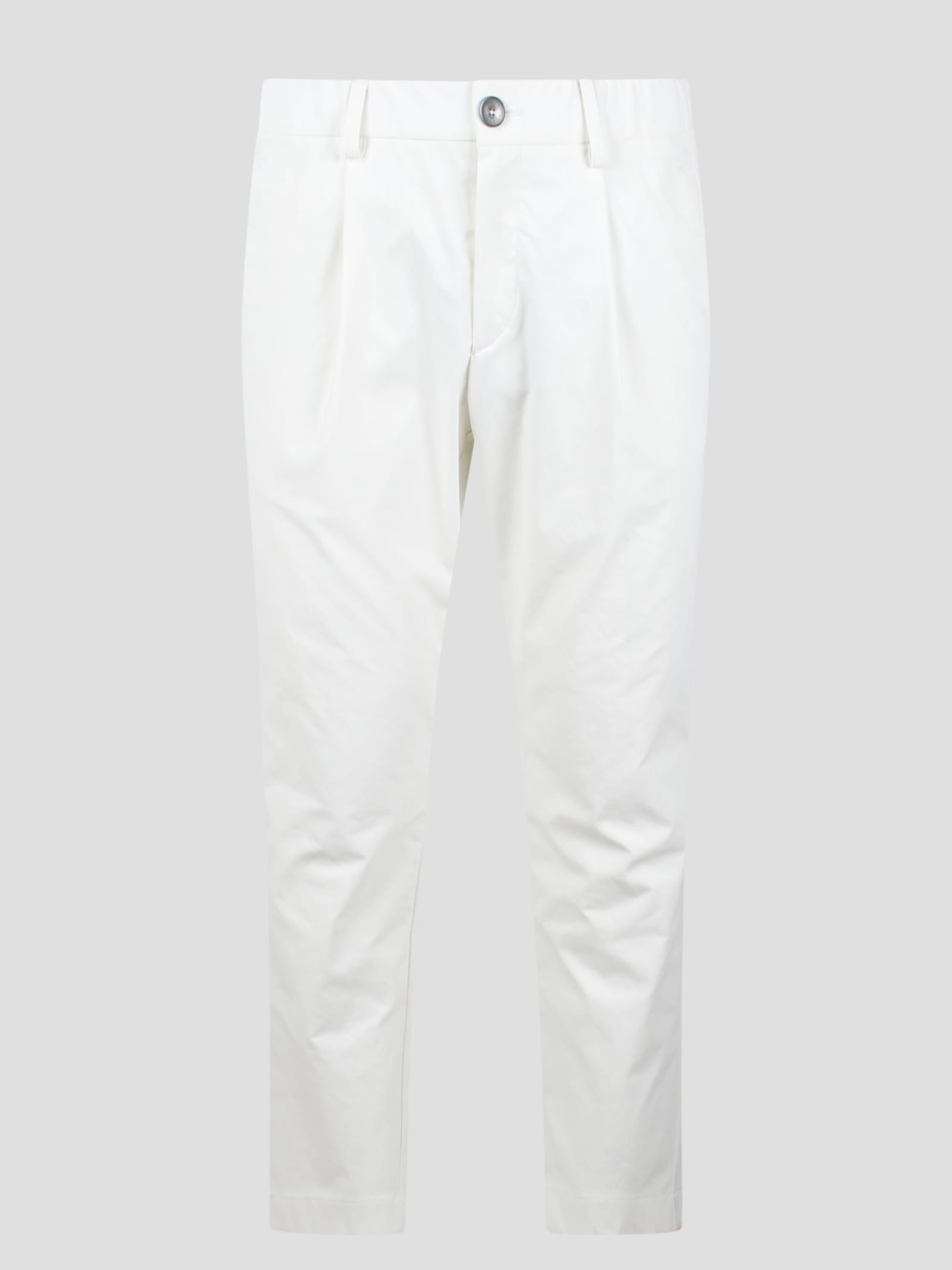 Shop Herno Unwashed Lightweight Scuba Pants In White