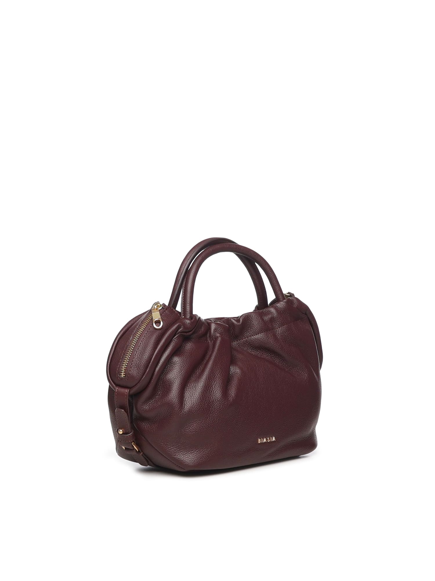 Biasia Gathered-detail Tote Bag In Purple