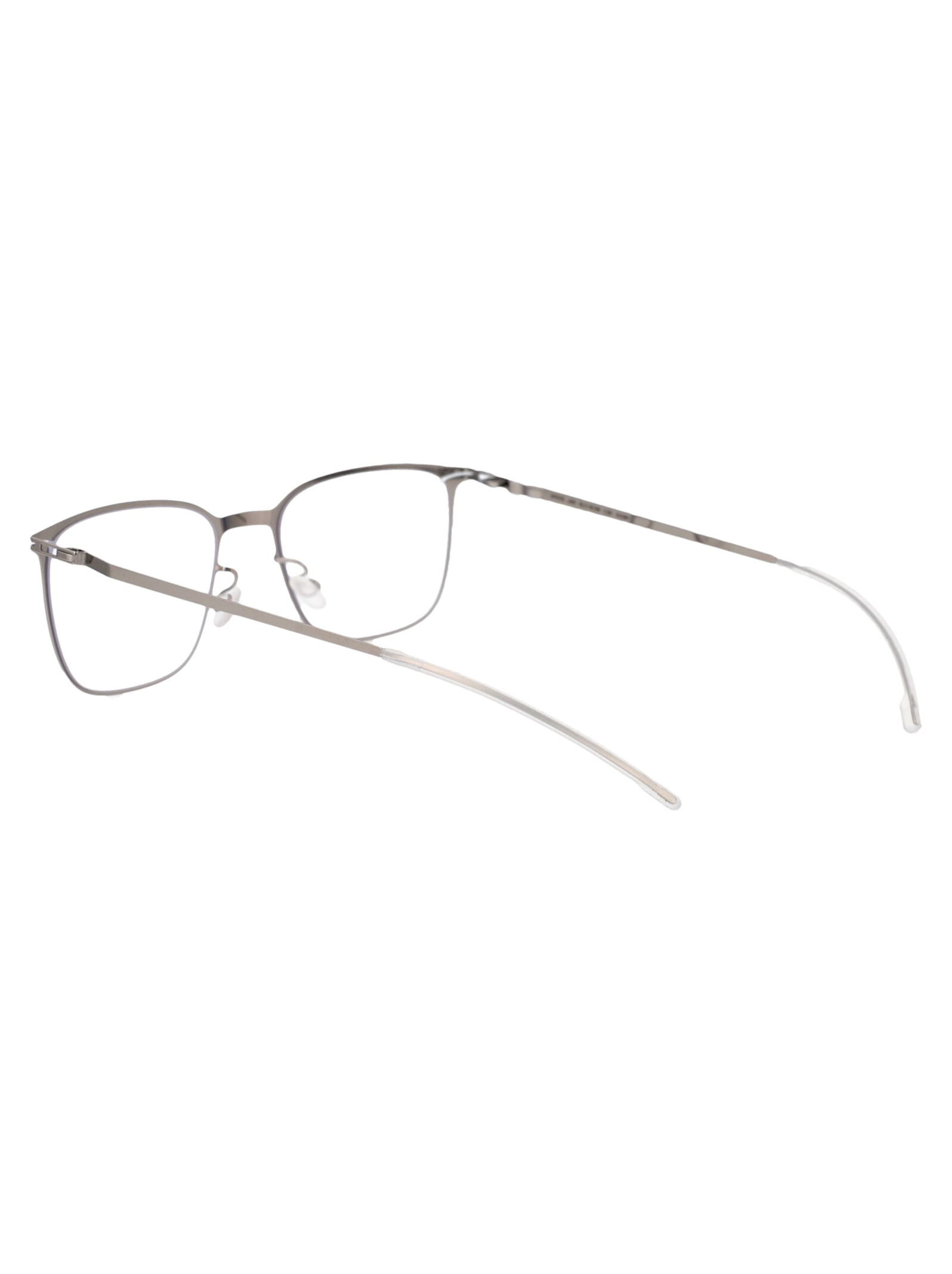 Shop Mykita Jari Glasses In Shiny Silver