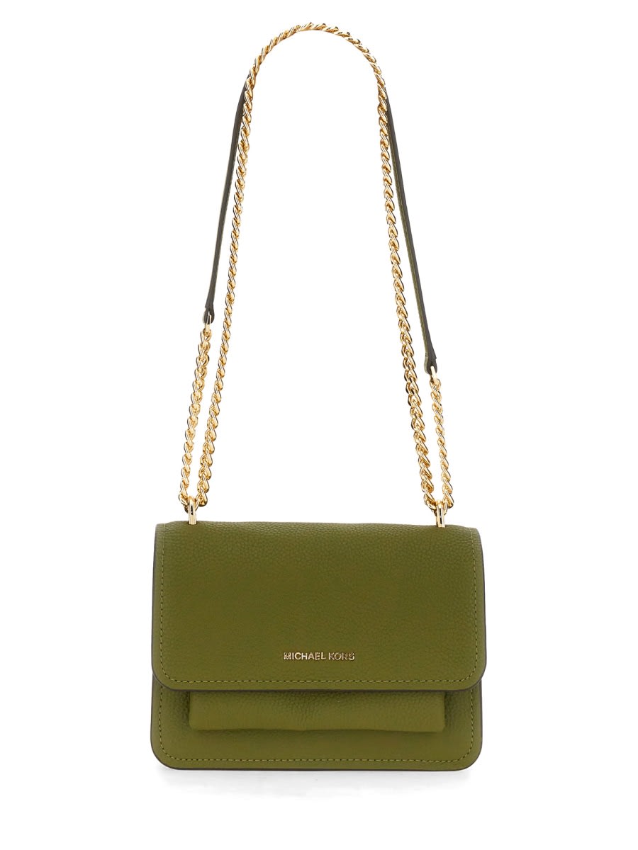 Shop Michael Kors Shoulder Bag In Green