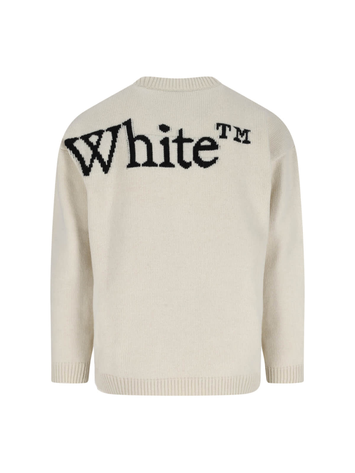 Off-white Bookish Sweater In Neutral