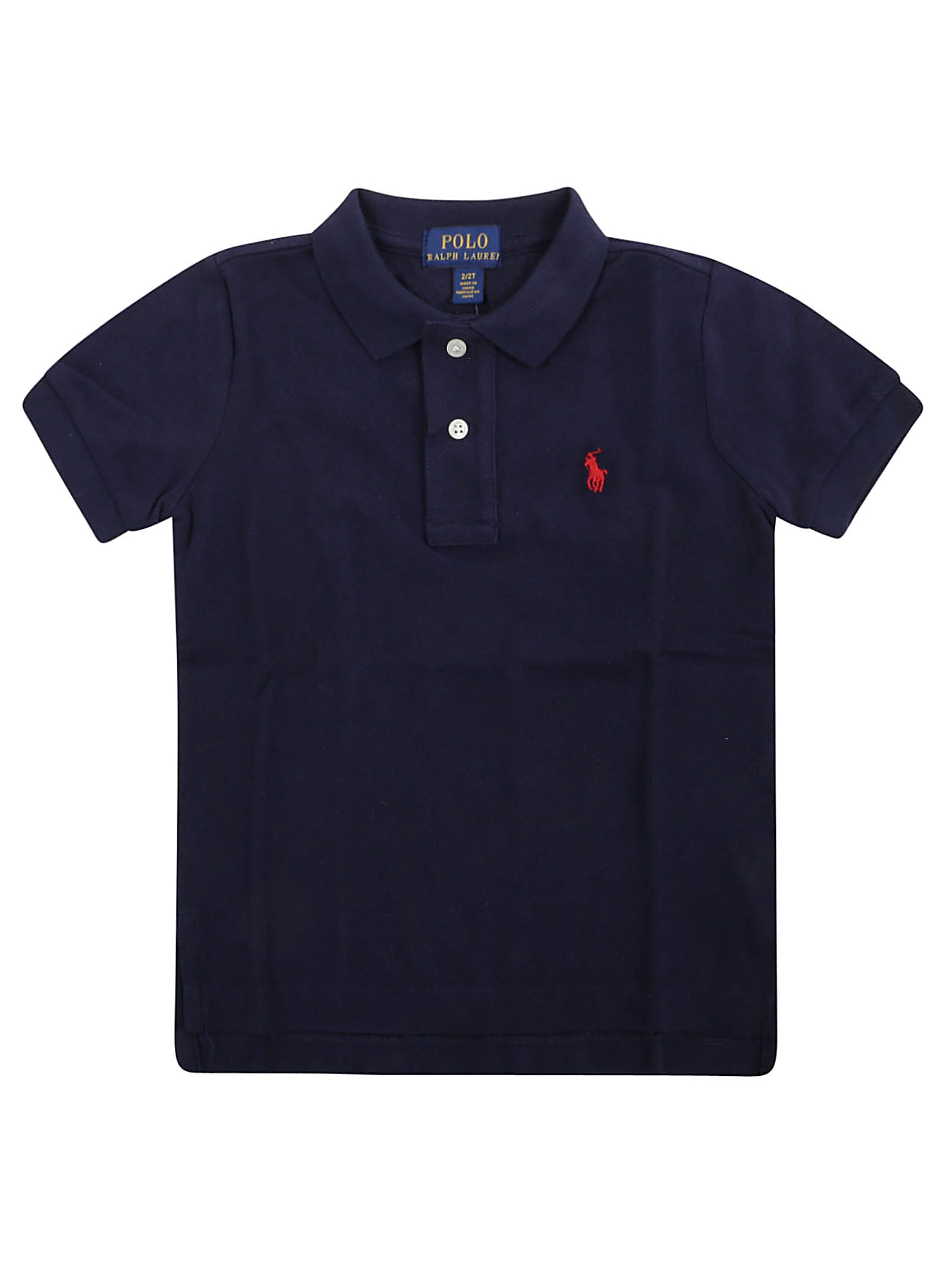 Ralph Lauren Kids' Polo Shirt In Navy