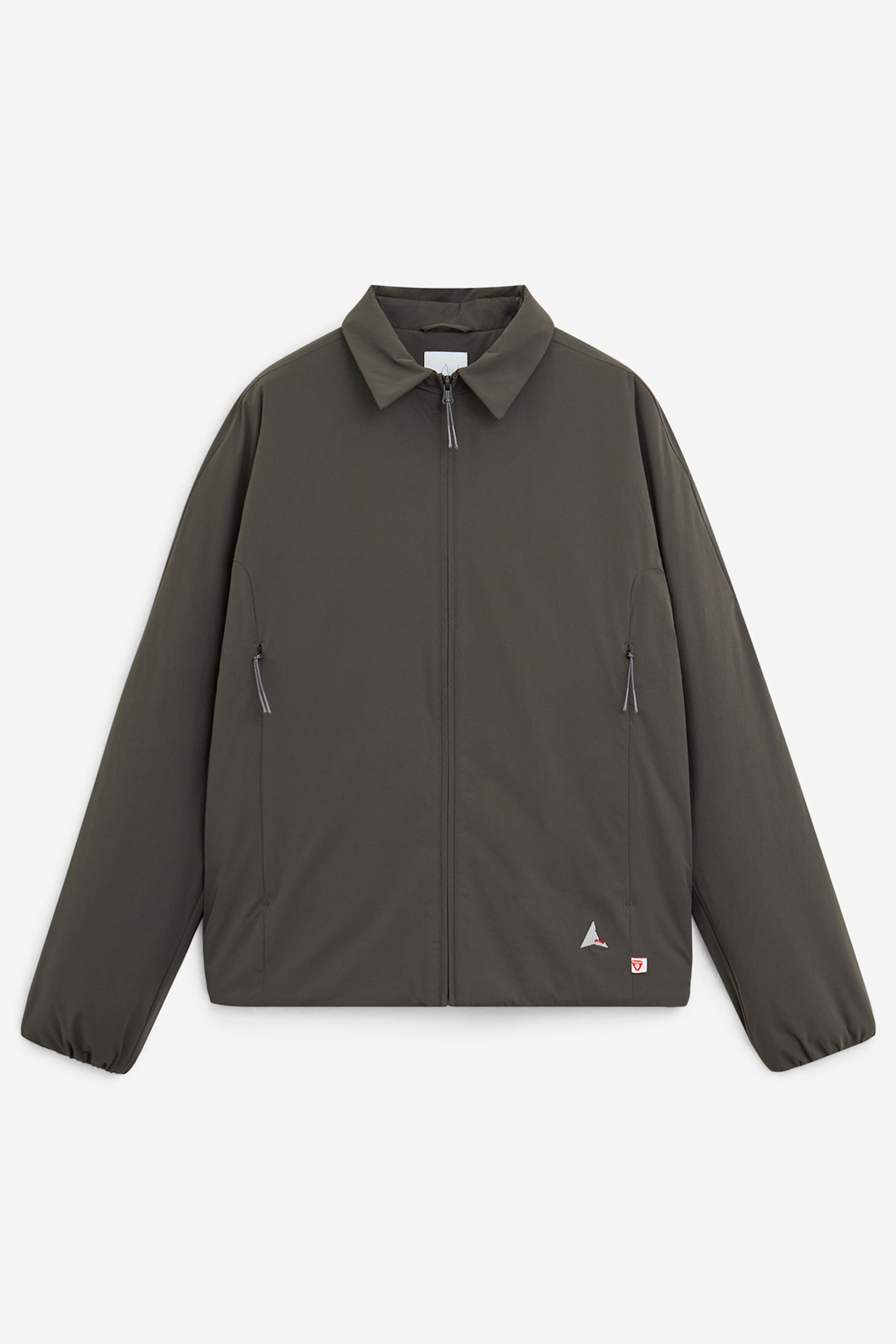 Roa Onsen Overshirt Jacket In Gray
