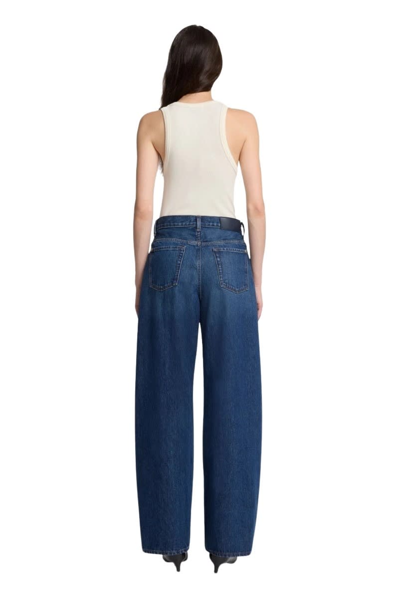 7 For All Mankind Twisted Bonnie Radar In Blue