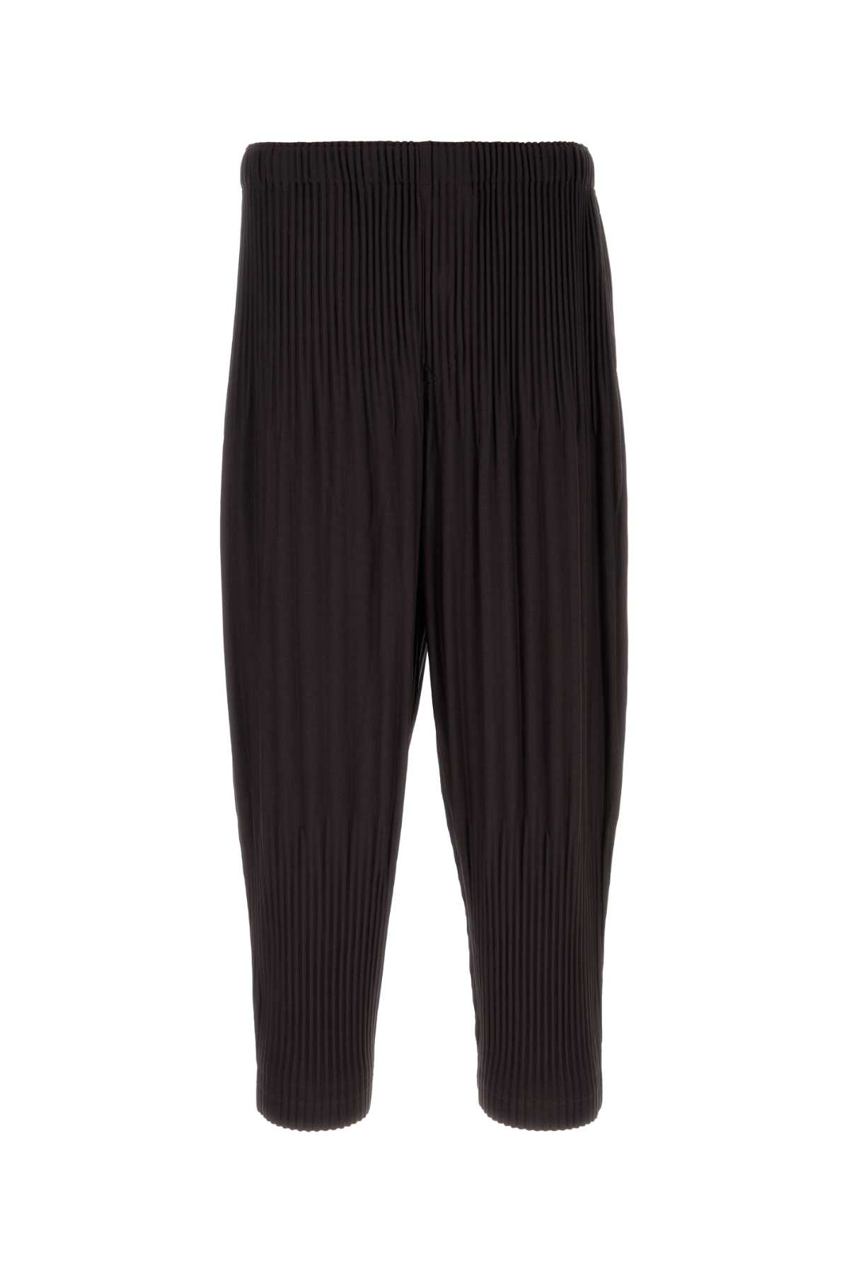 Homme Plissé Issey Miyake Aubergine Polyester Pant