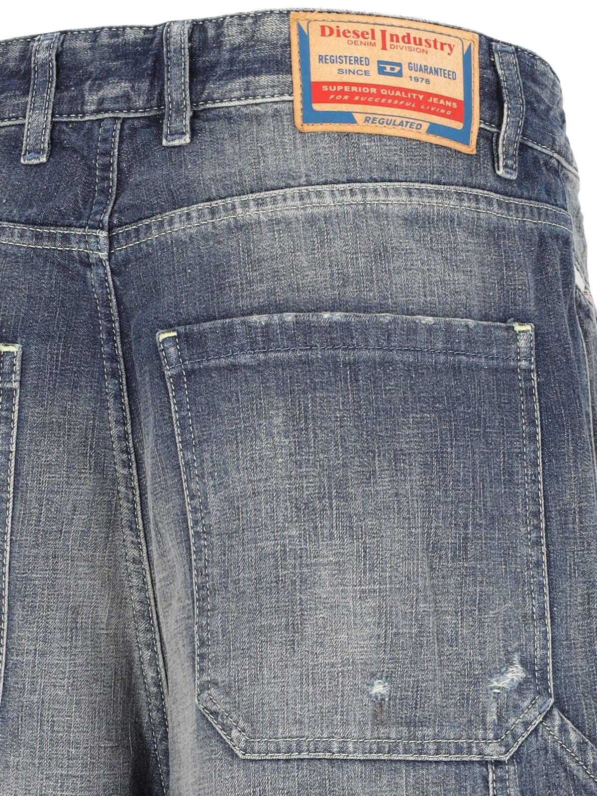 Shop Diesel 1996 D-sire Carpenter Jeans In Blue