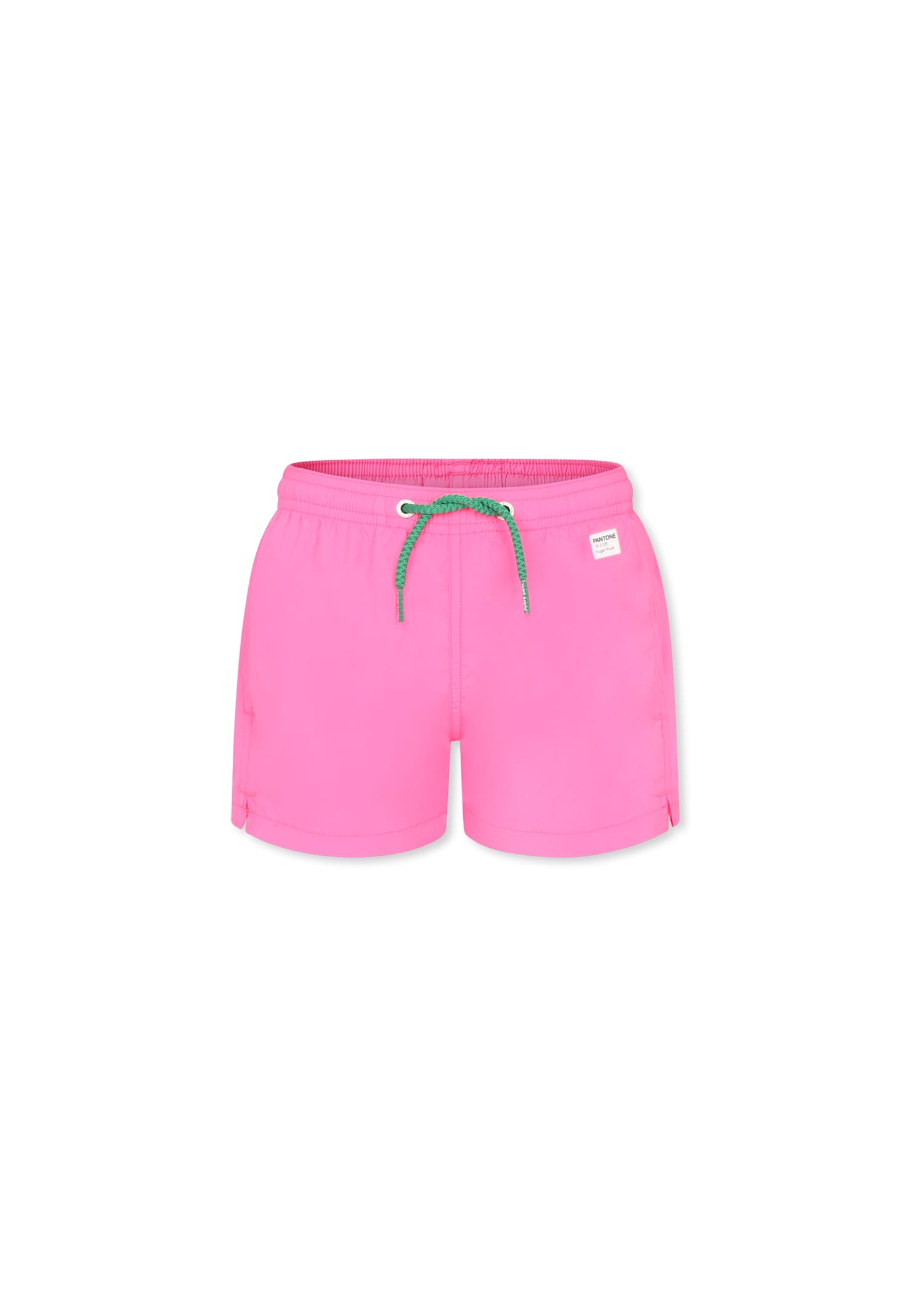 Mc2 Saint Barth Swim Shorts With Laces In Fuchsia