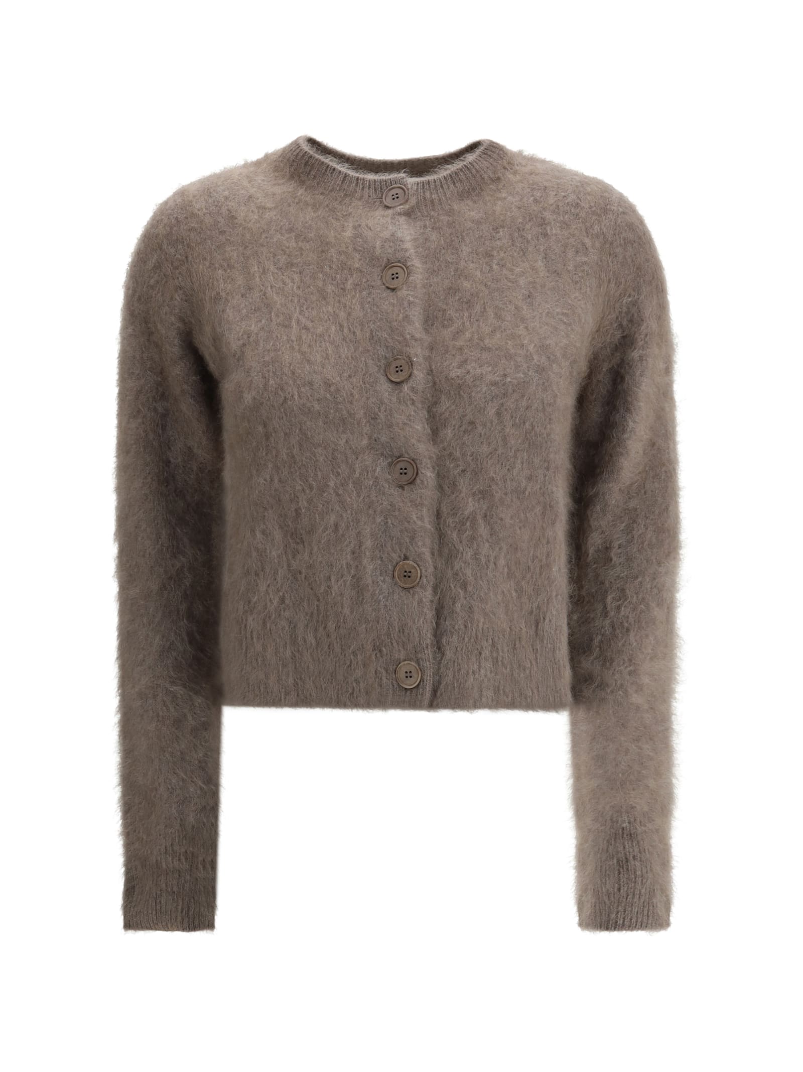Lisa Yang Azalea Cardigan In Brown