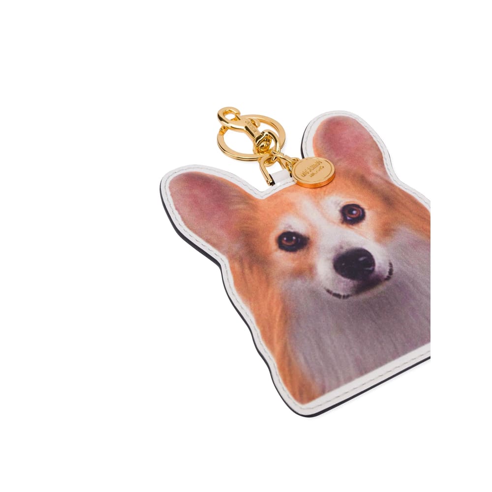 Moschino Leather Earrings In Multi