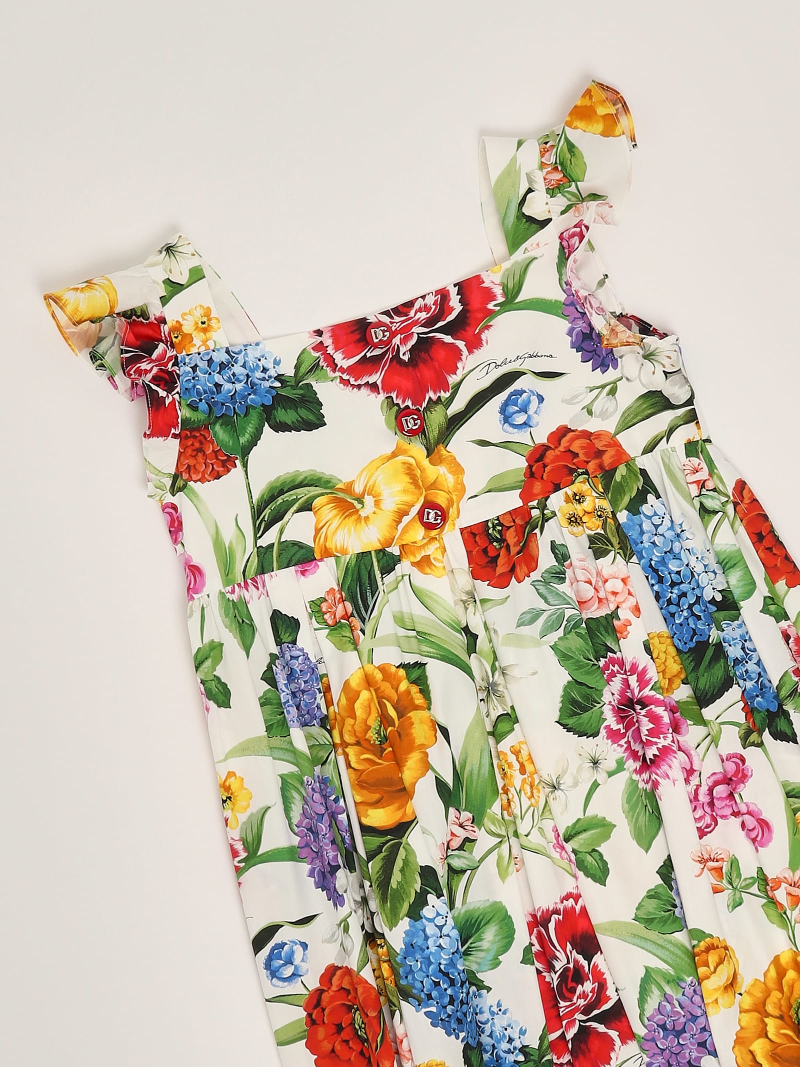 Dolce & Gabbana Sleeveless Dress Dress In Multi