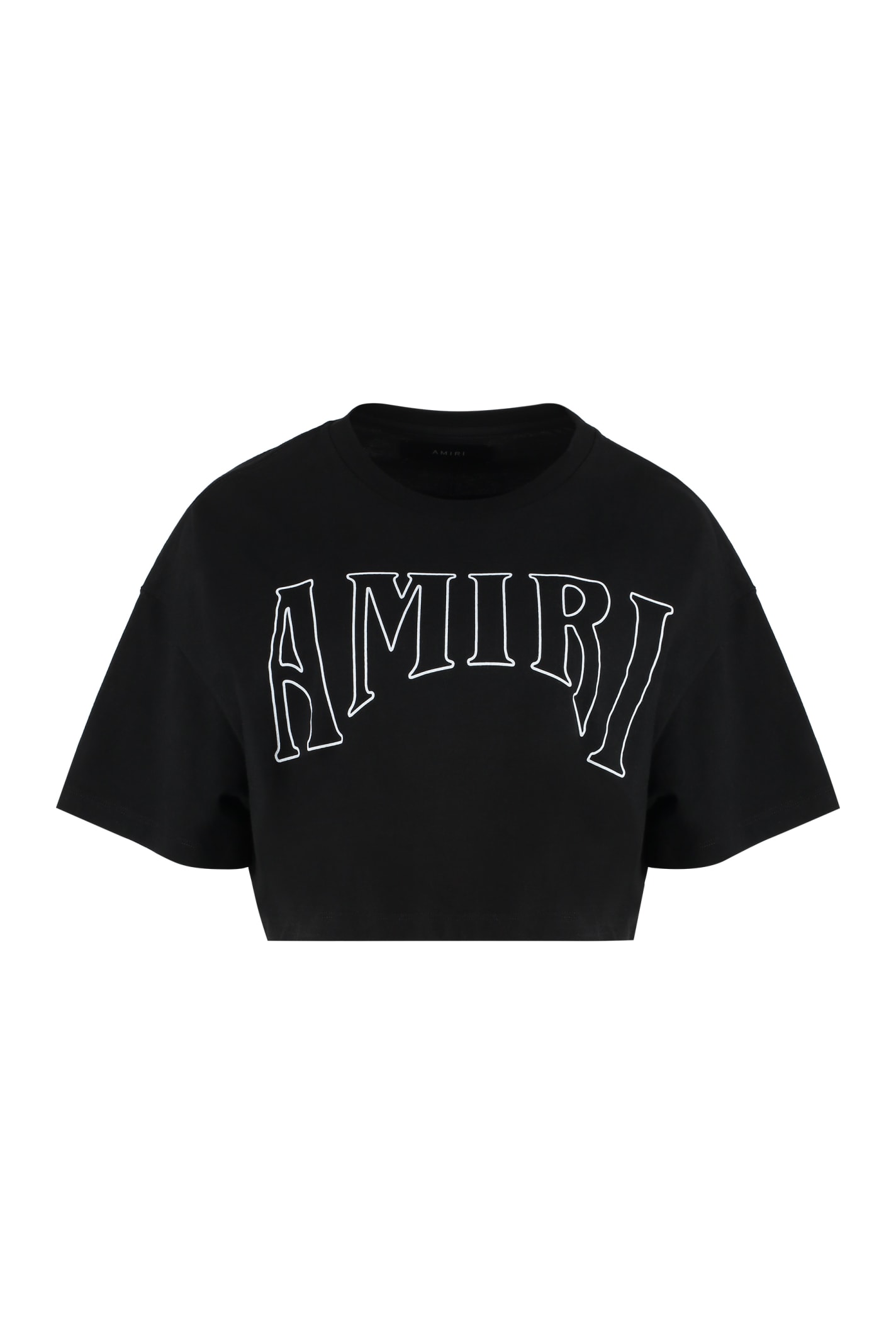 AMIRI Logo Detail Cropped T-shirt