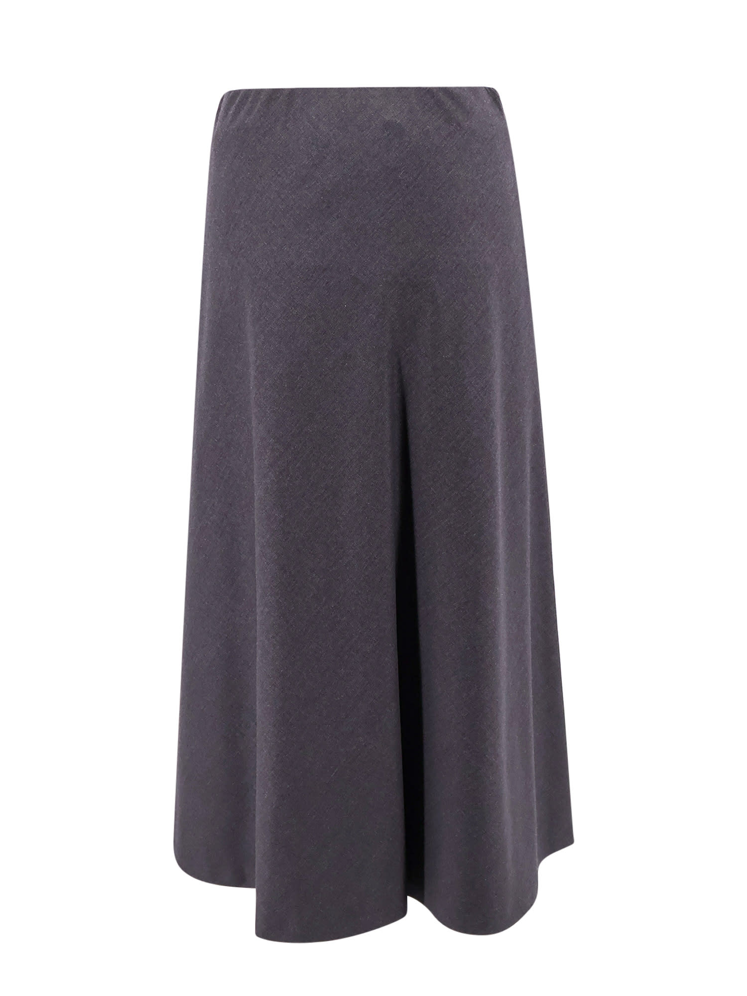 Shop Brunello Cucinelli Skirt In Grey