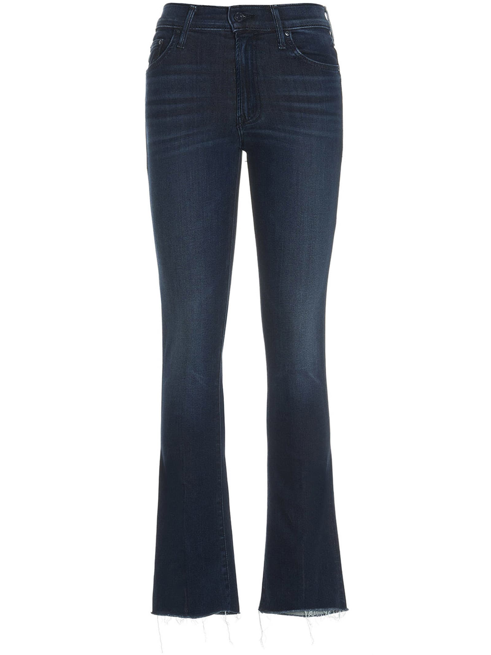 The Insider Ankle Fray French Electro Jeans In Blue