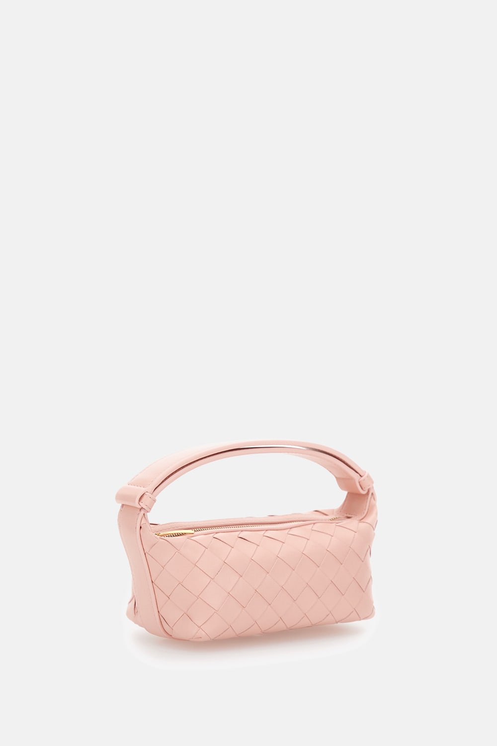 Bottega Veneta Light Pink Wallace Clutch
