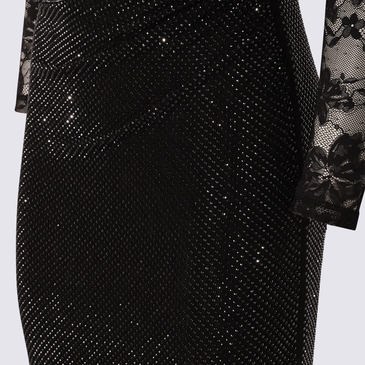 Self-portrait Black Dress In Black