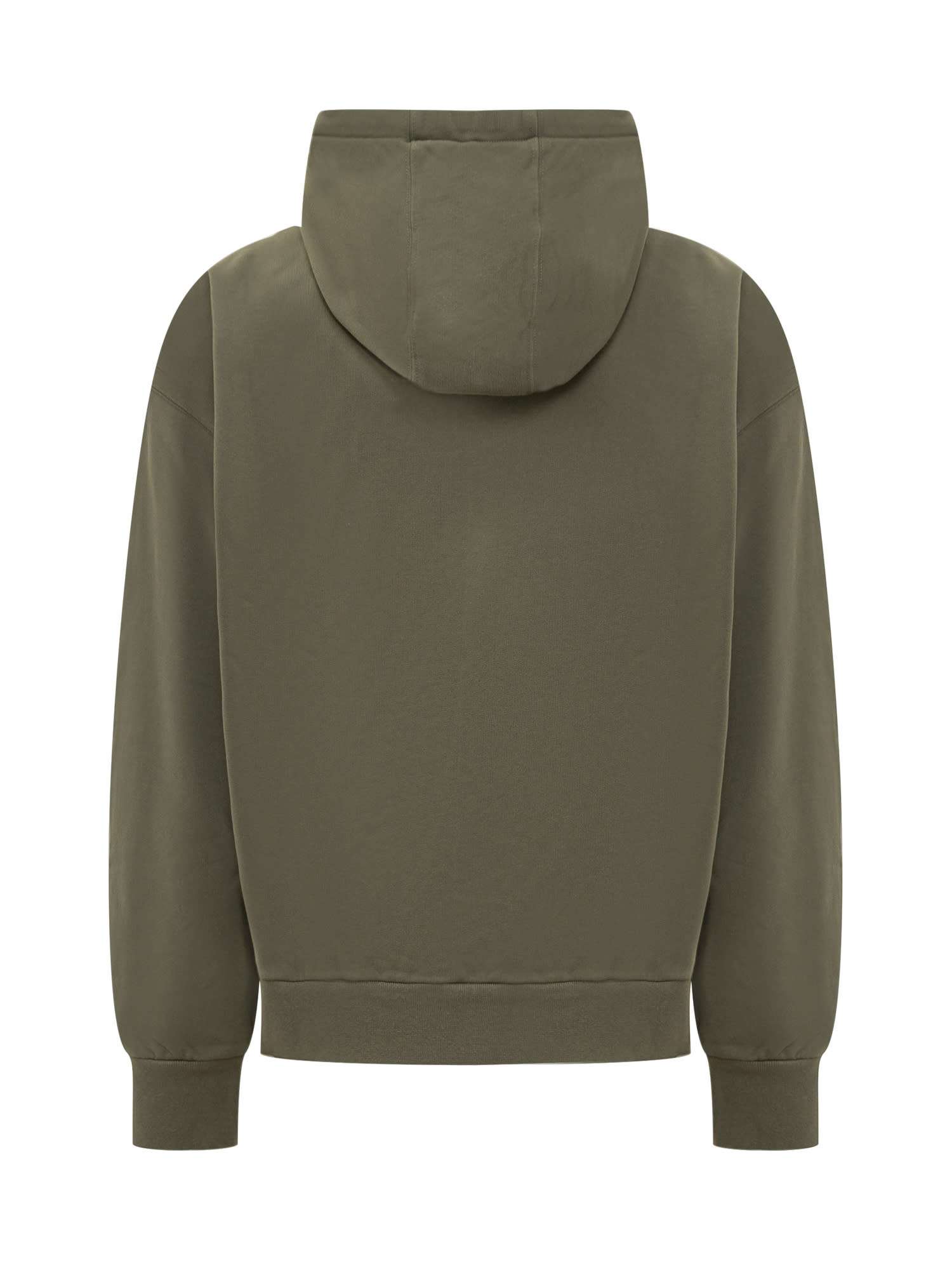 Shop Givenchy Hoodie In Olive Green
