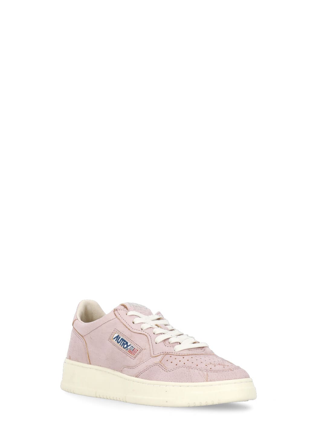 Shop Autry Medalist Low Sneakers In Pink