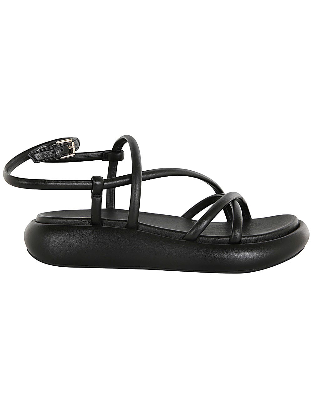 Shop Ash Vice01 Sandals In Black