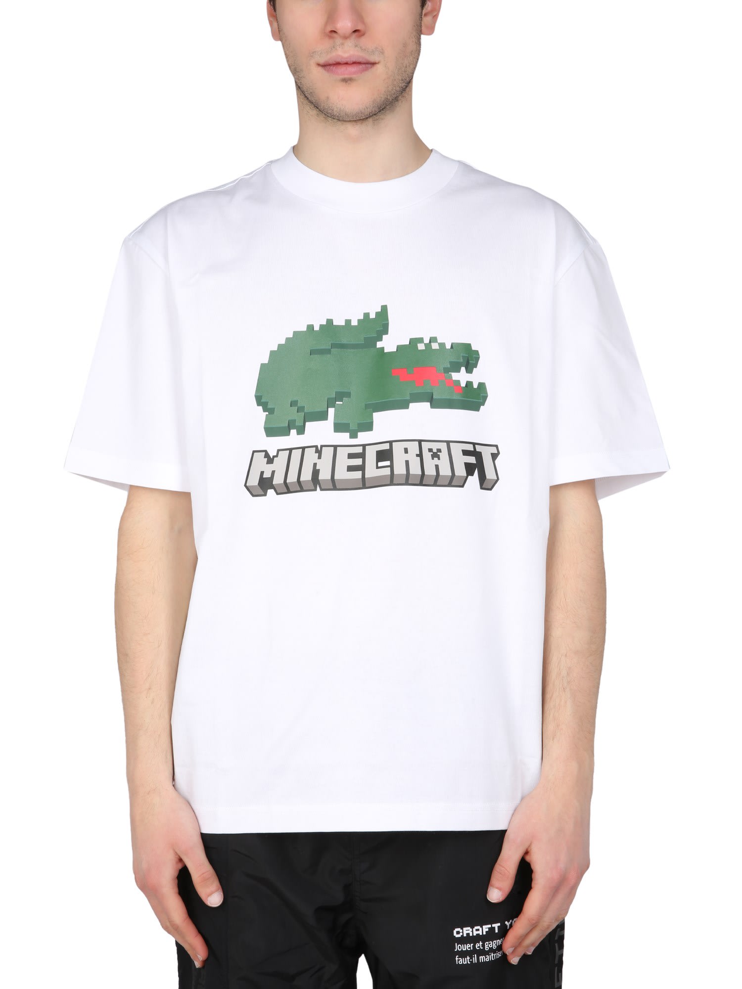 Lacoste L!VE Lacoste Live X Minecraft T-shirt