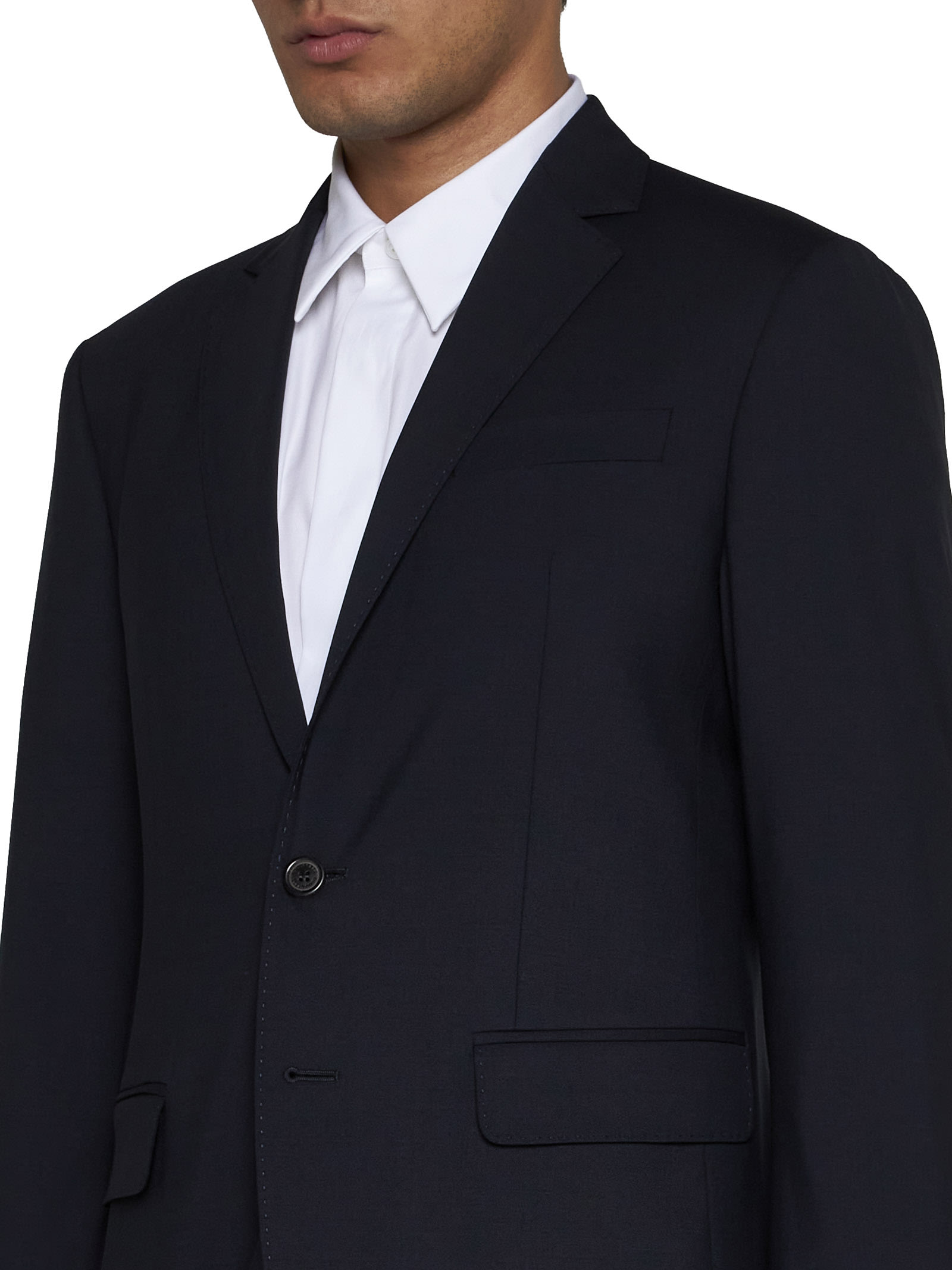Shop Dsquared2 Suit In Navy Blue