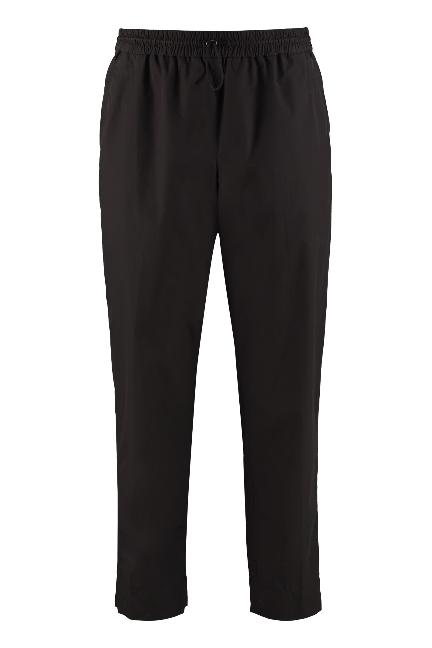 Kenzo Cotton Track-pants In Black