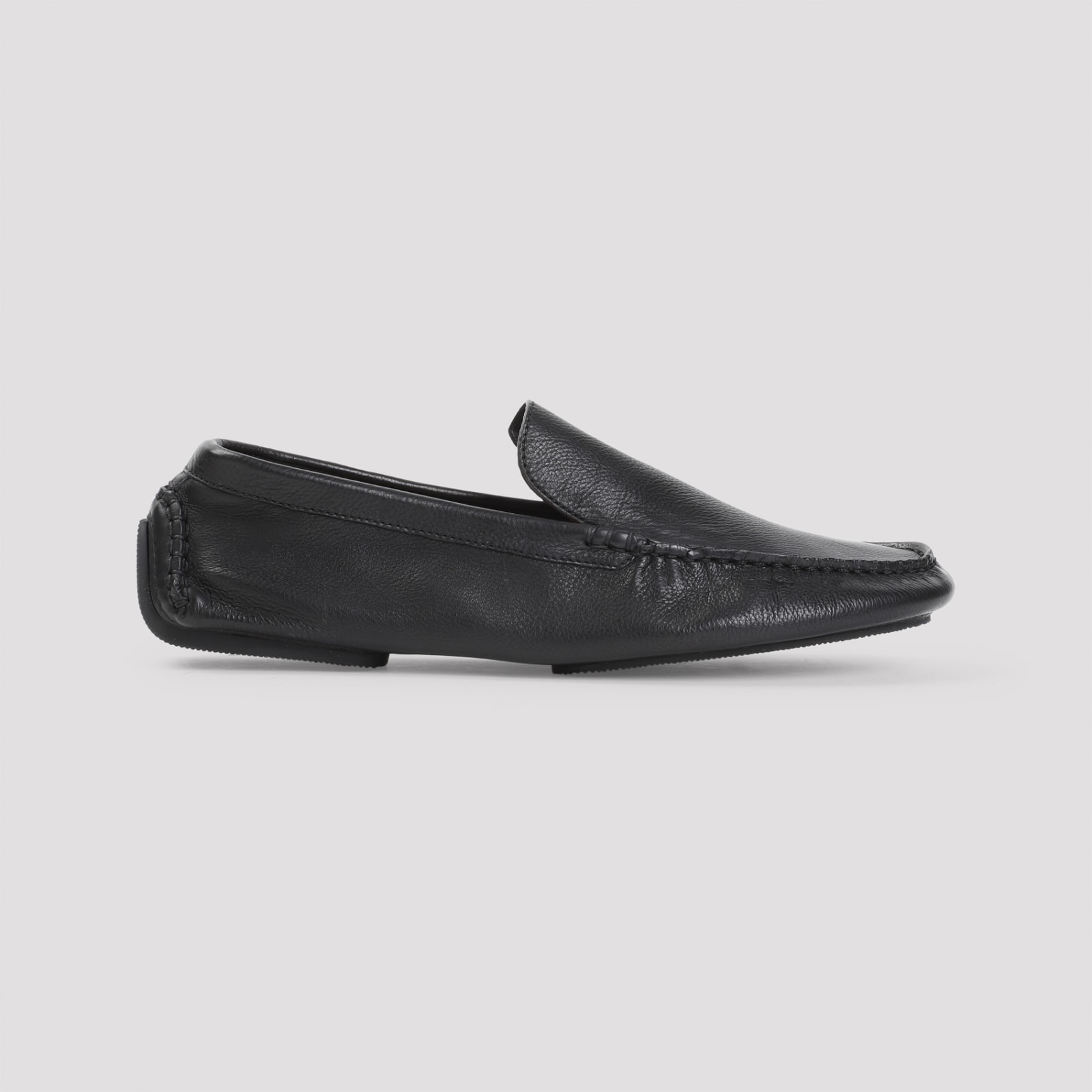 Shop The Row Lucca Slippers In Blk Black