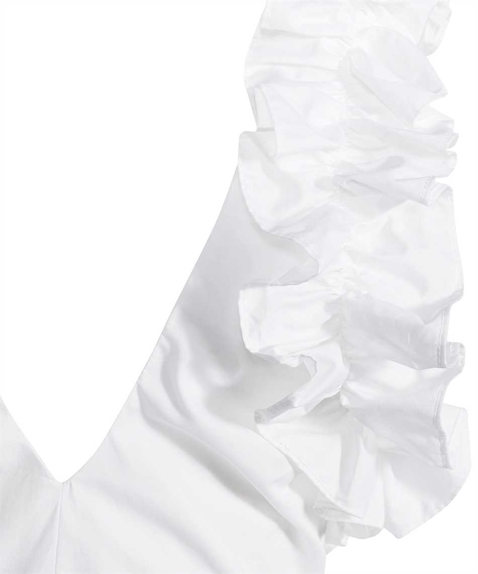 Msgm Cotton Mini-dress In White