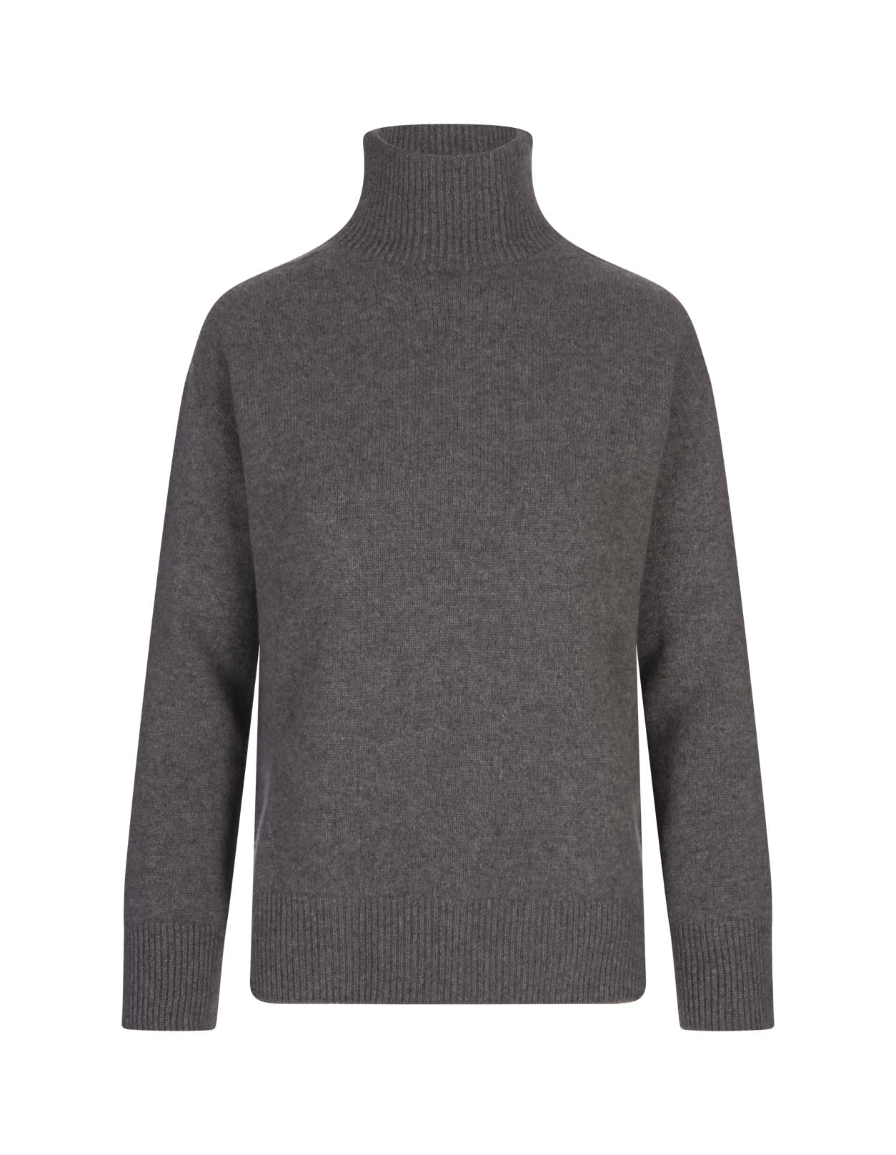 Shop 's Max Mara Grey Quercia Turtleneck Sweater