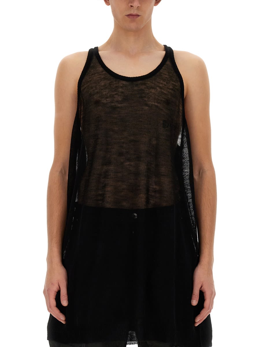 Shop Rick Owens Knitted Tank Top