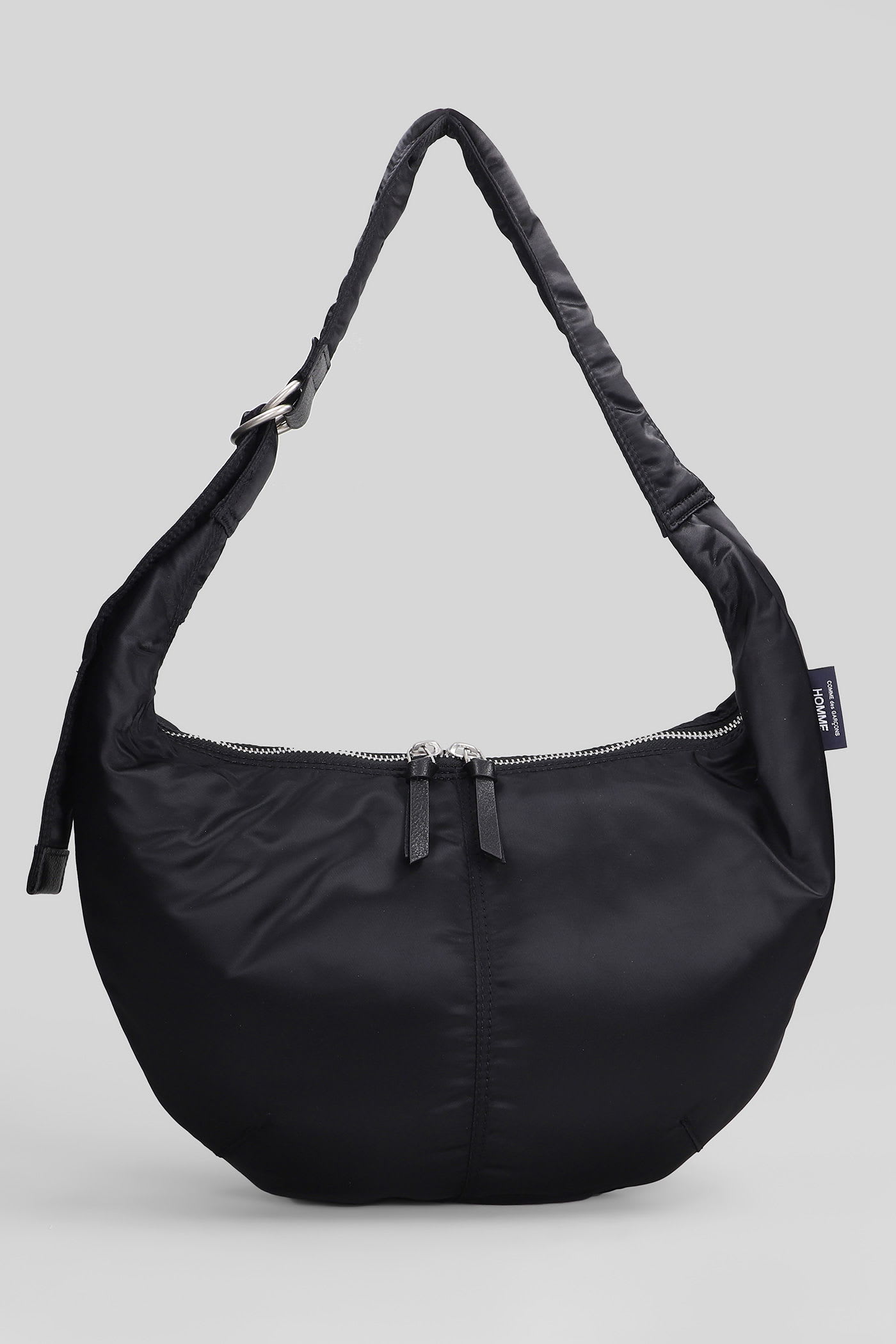 Comme Des Garçons Homme Deux Versatile Messenger Bag Adjustable Strap In Black