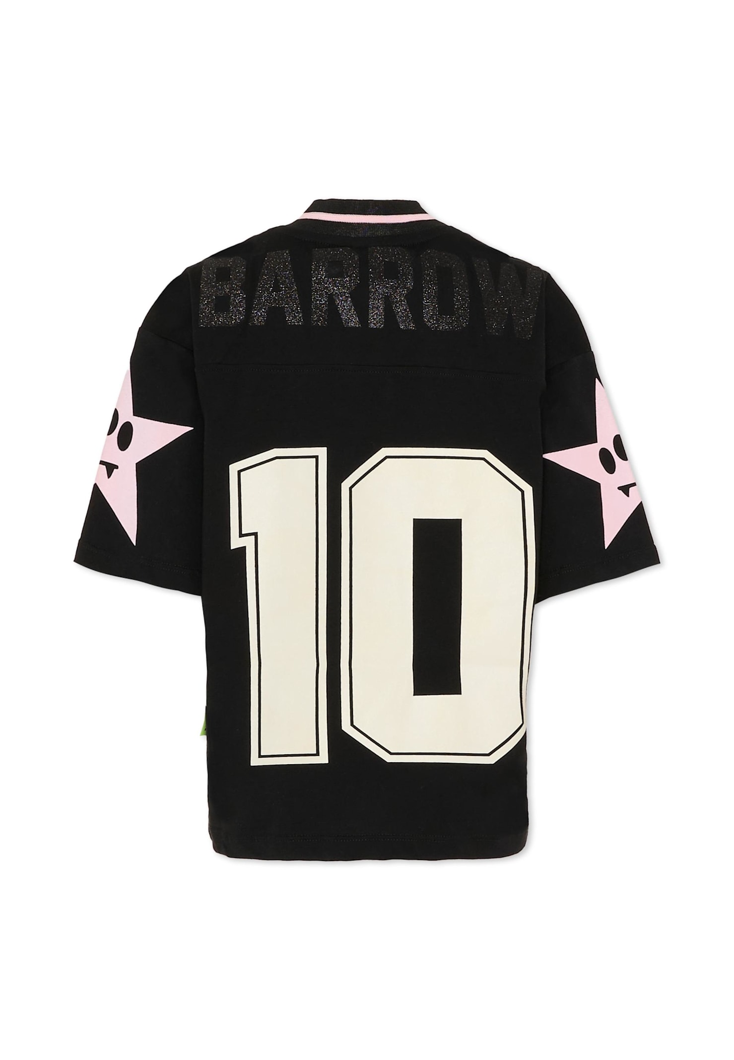 Barrow Star-graphic T-shirt In Black
