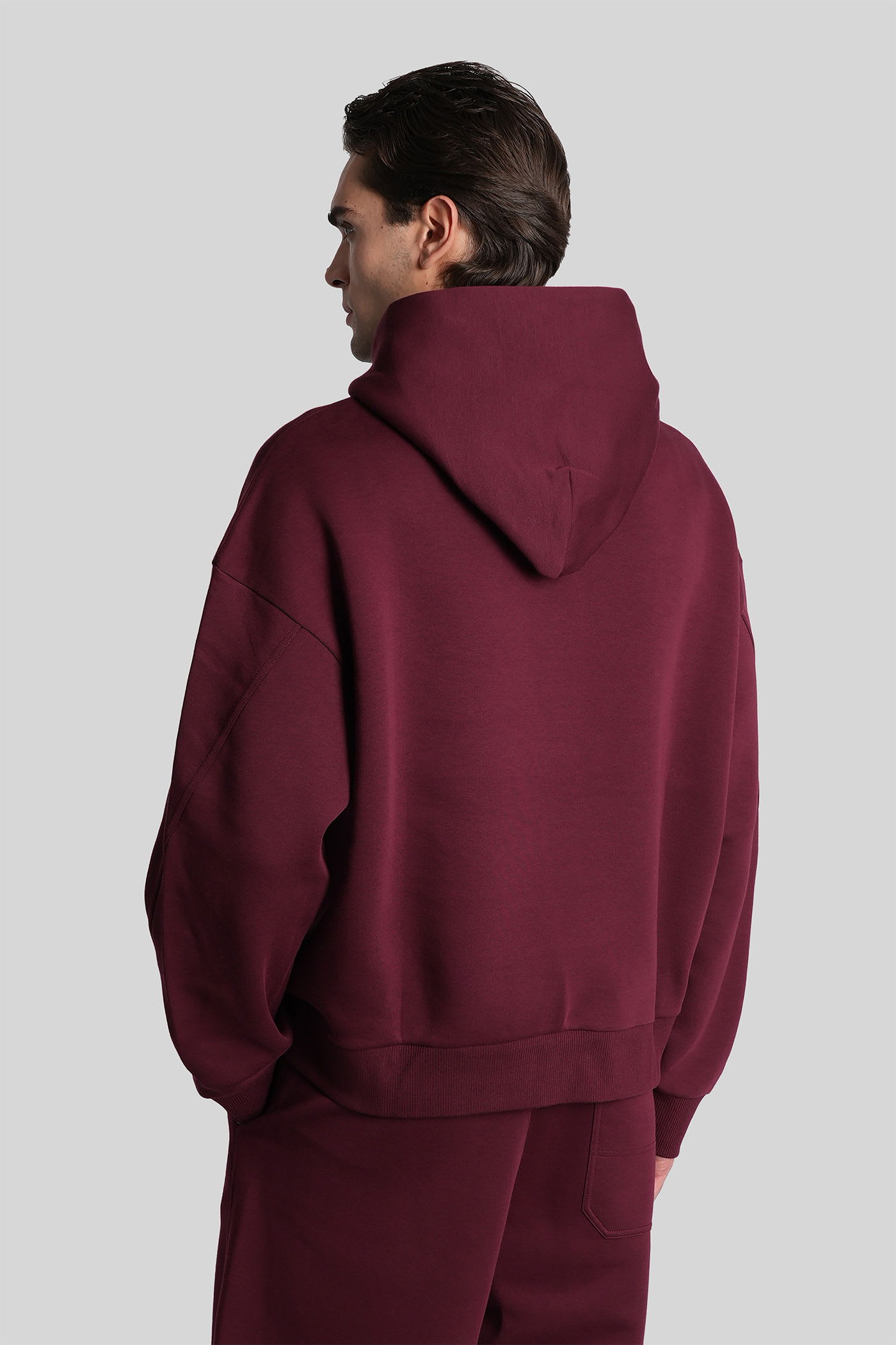 Givenchy Sweatshirt In Bordeaux Cotton In Burgundy