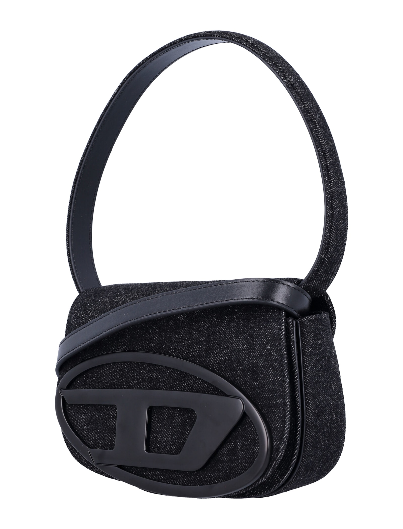 Diesel Chain Strap Shoulder Bag Insert In Black