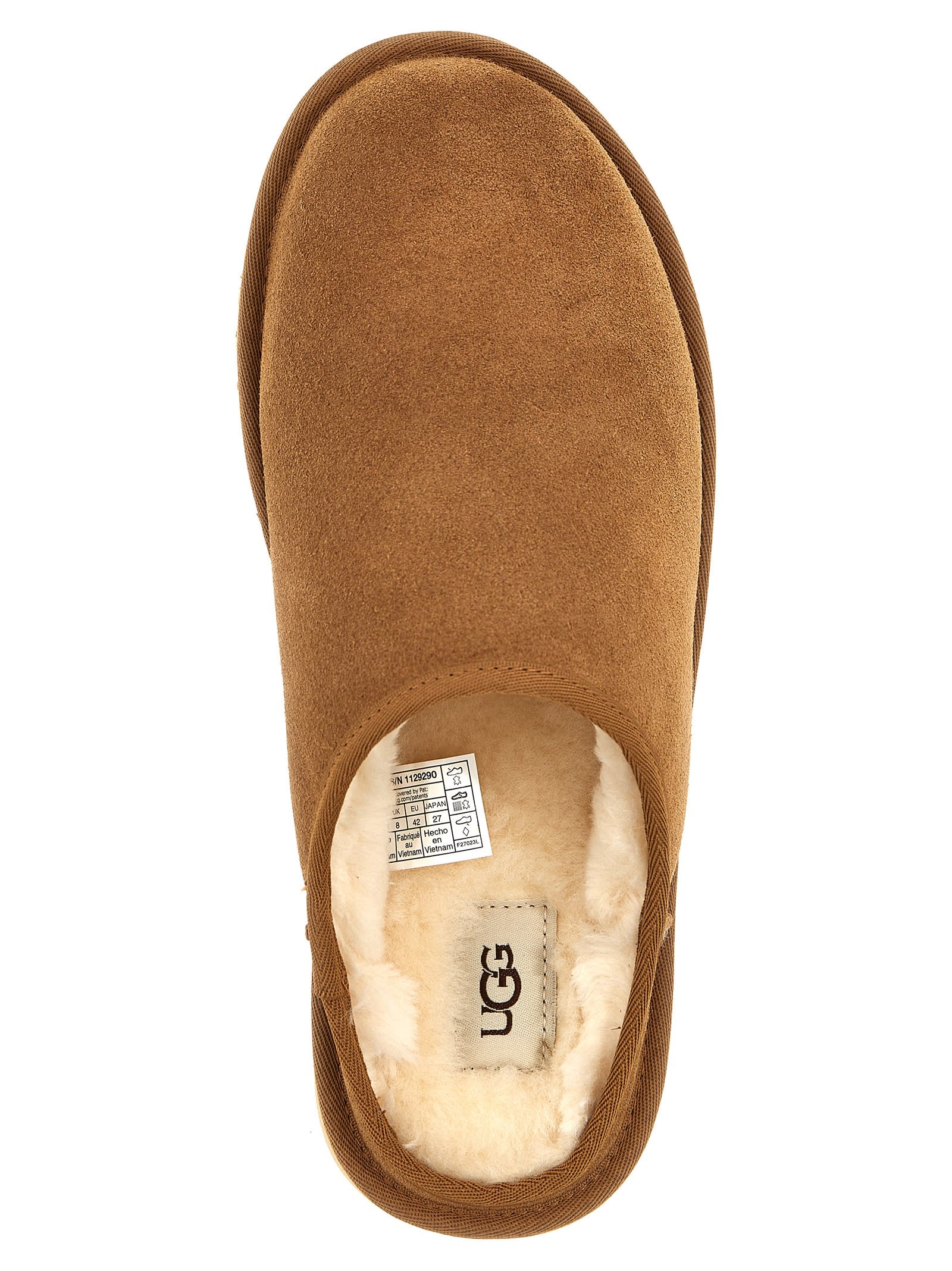 Ugg Classic Slip-on Chestnut Slipper In Sand