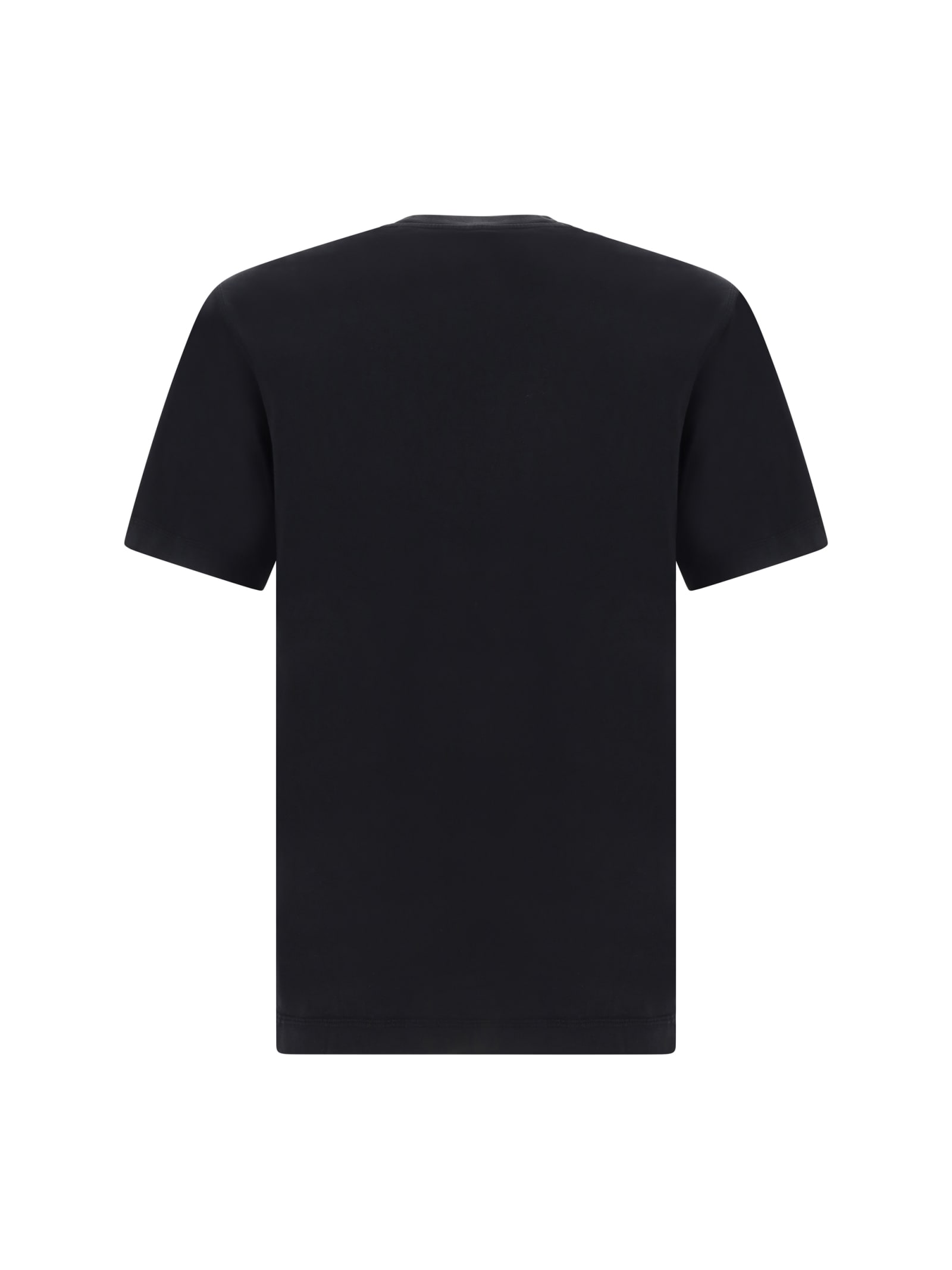 Shop Burberry Jwear T Shirt In Black