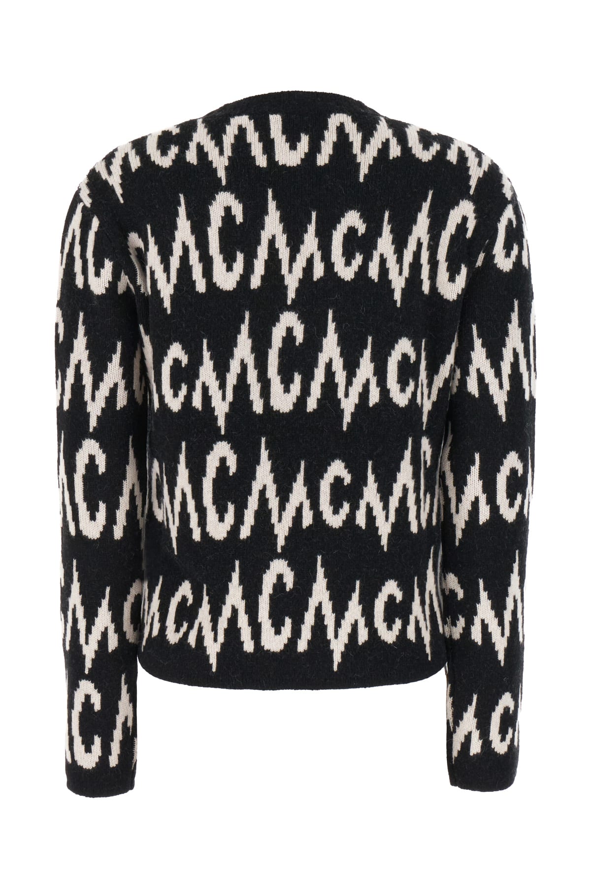 Shop Mcm Embroidered Cashmere Blend Oversize Sweater In B9