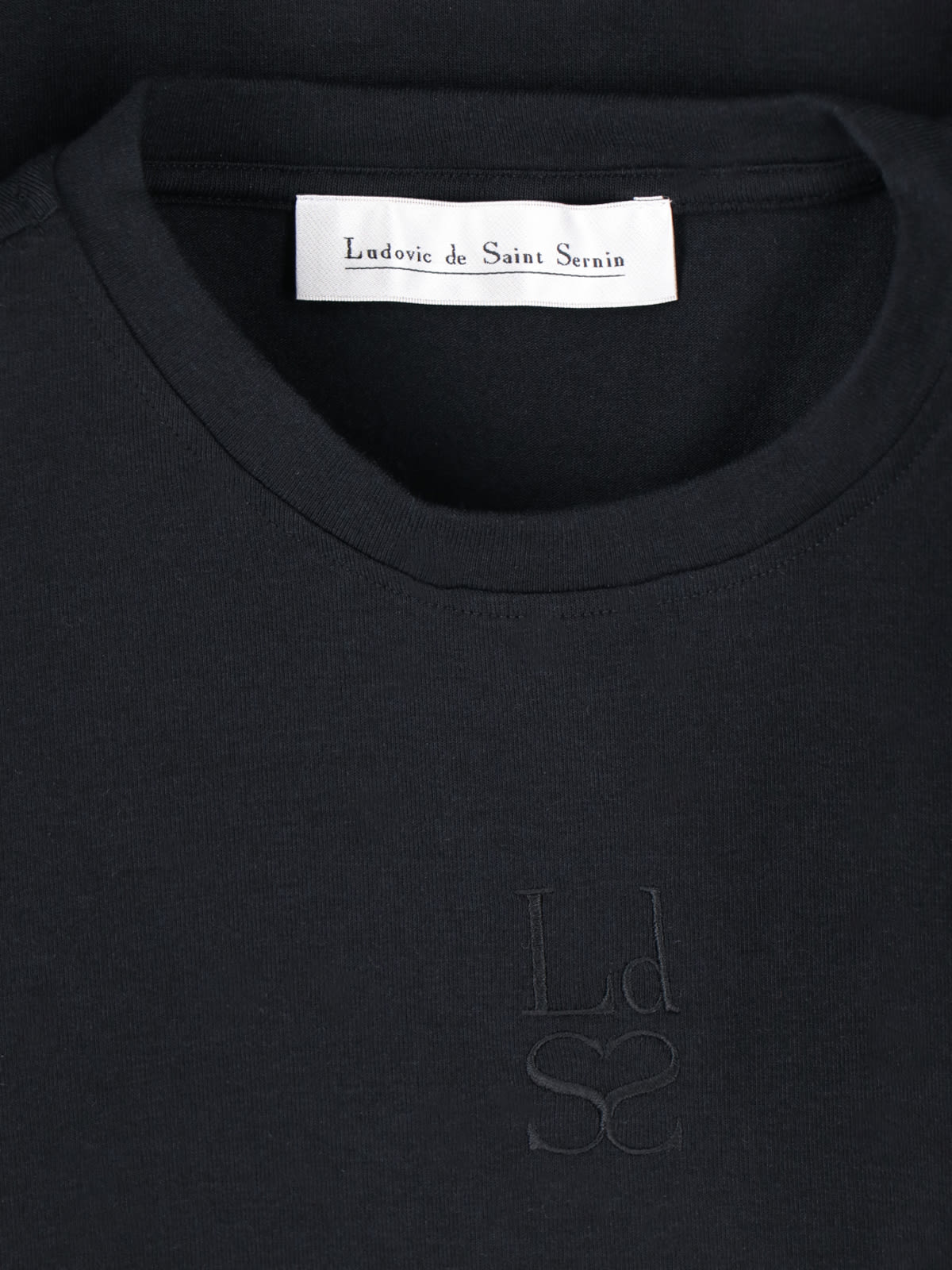 Shop Ludovic De Saint Sernin Maxi Shift Dress In Black