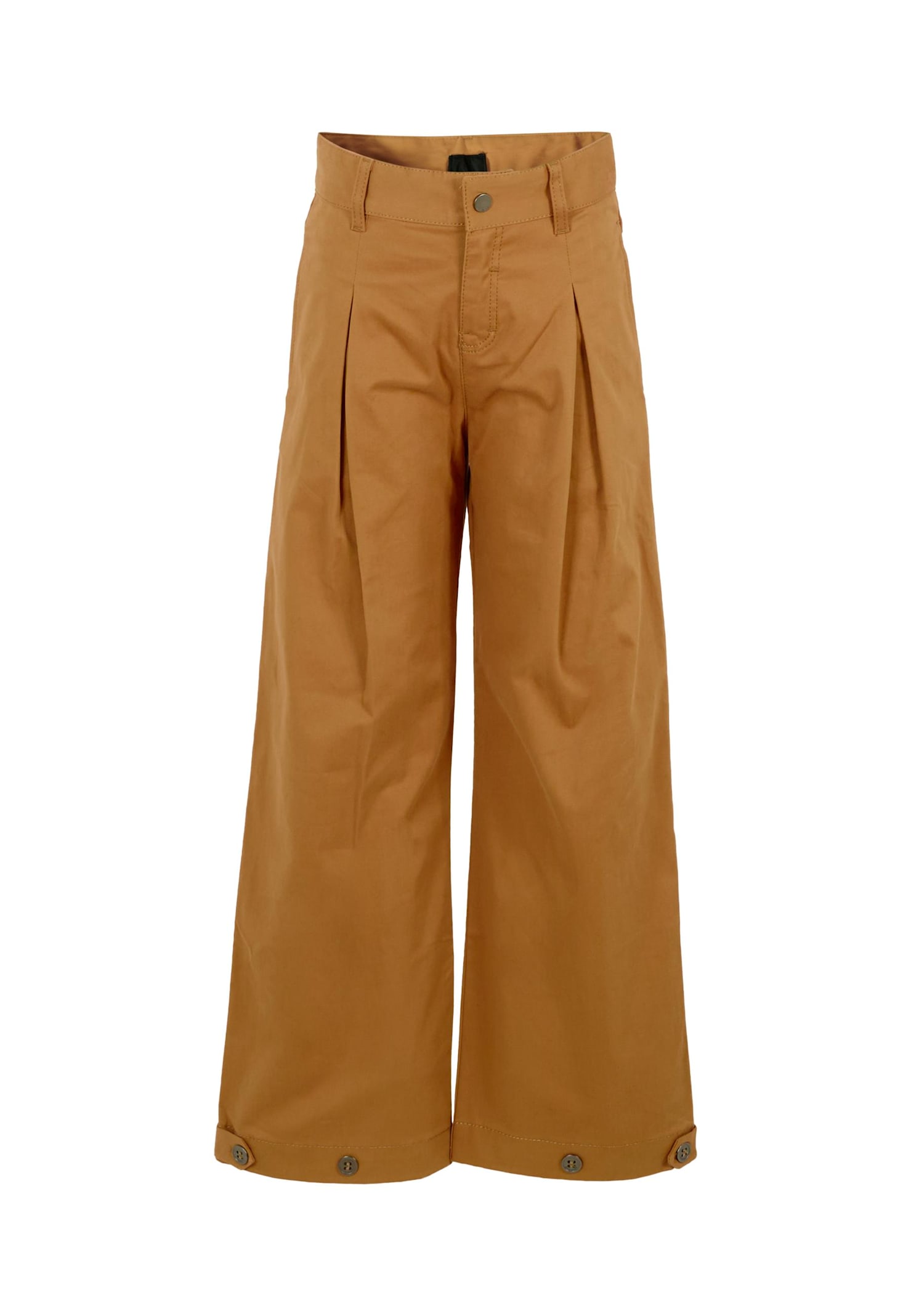 Givenchy Beige Trousers For Boy With Logo In Brown