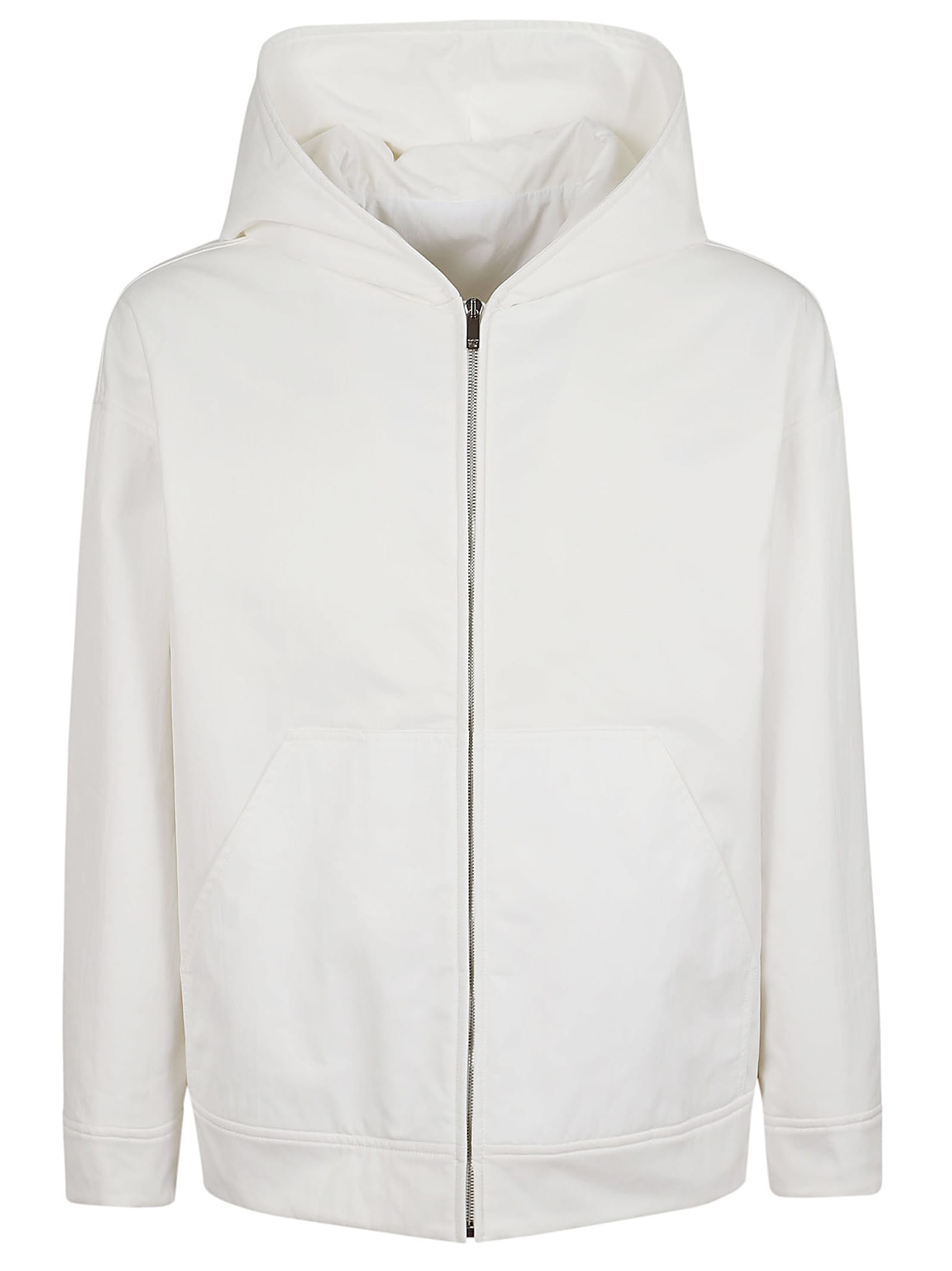 Shop Valentino Poliestere Diagonale Memory Jacket In Bo Bianco