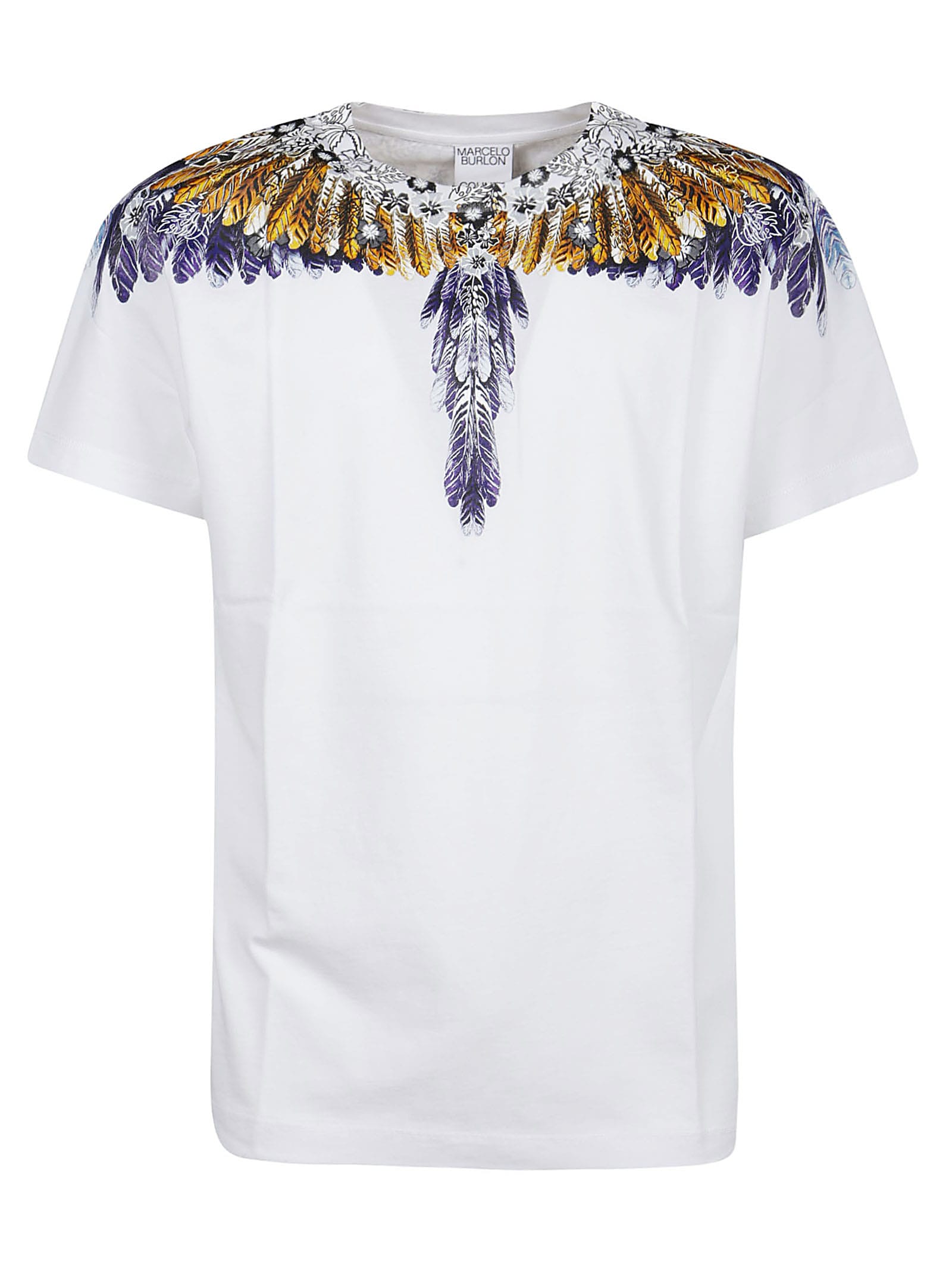 Marcelo Burlon Hawaiana Wings Regular T-shirt