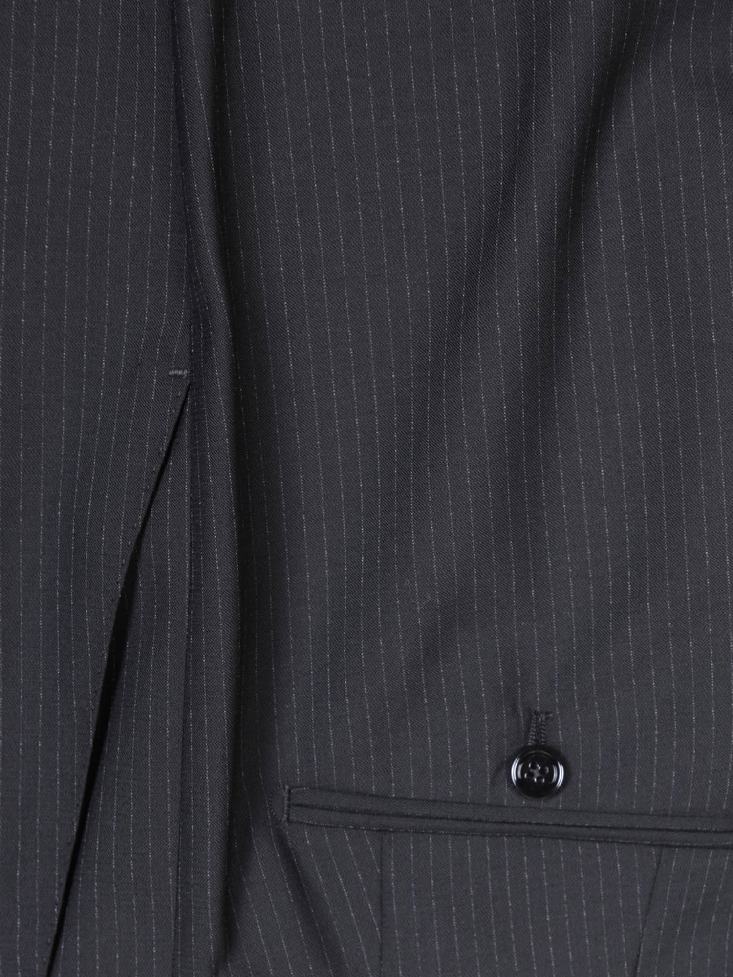 Shop Lardini Attitude Black Suit