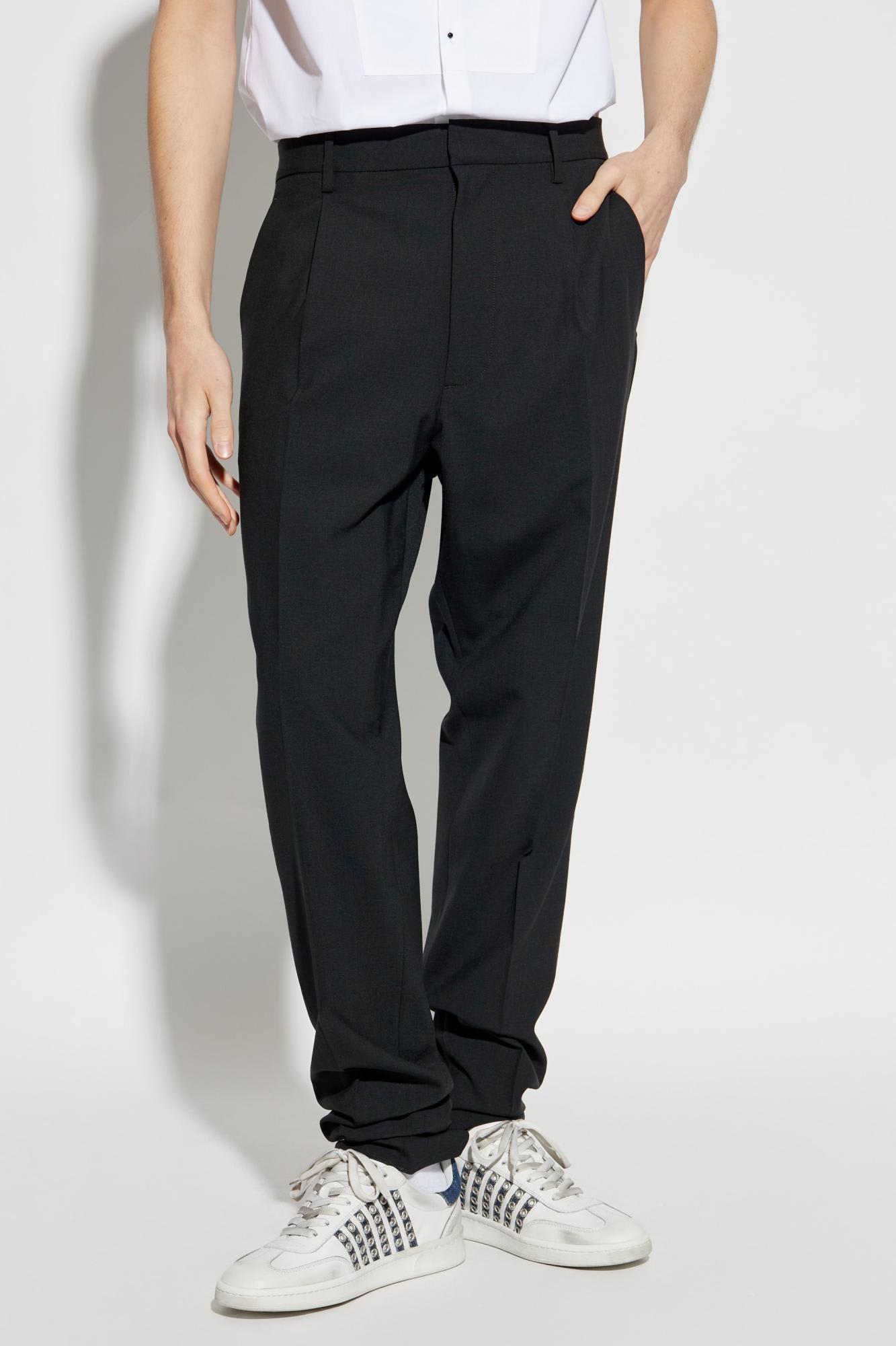 Dsquared2 Pants With Logo In Black