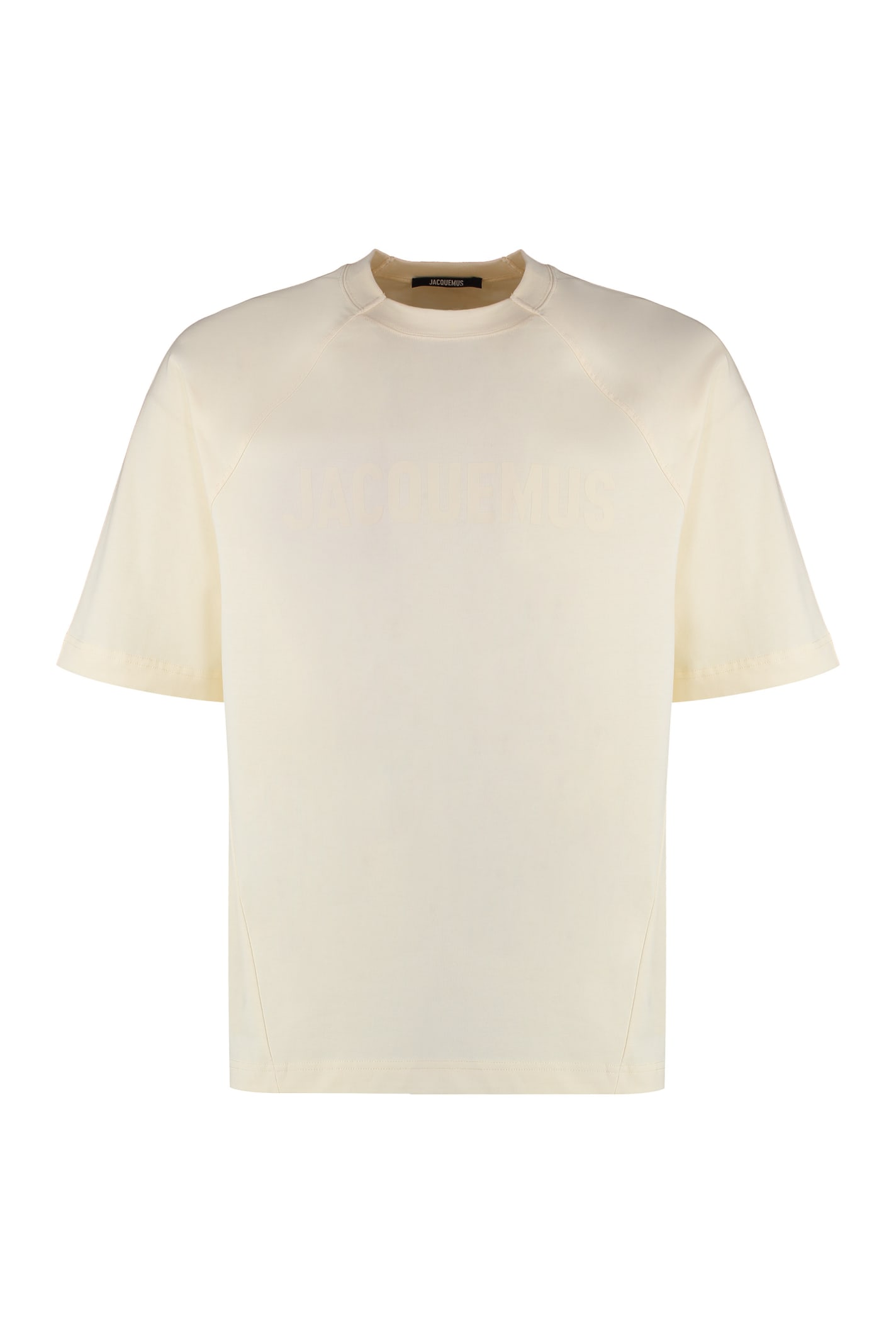 Typo Cotton Crew-neck T-shirt